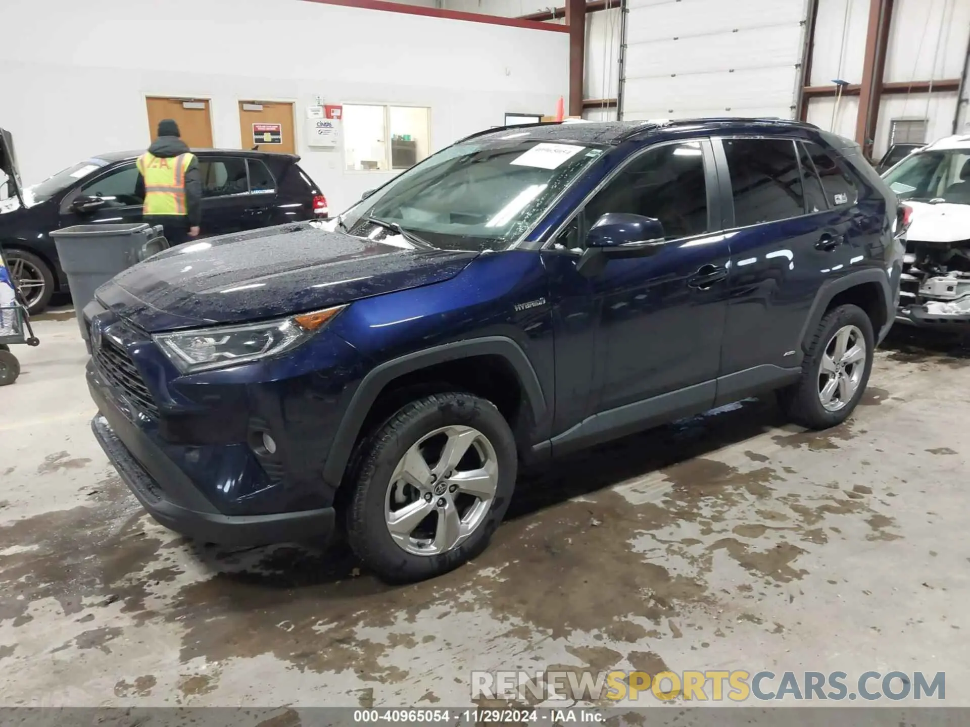 2 Photograph of a damaged car 2T3B6RFV1MW022637 TOYOTA RAV4 HYBRID 2021