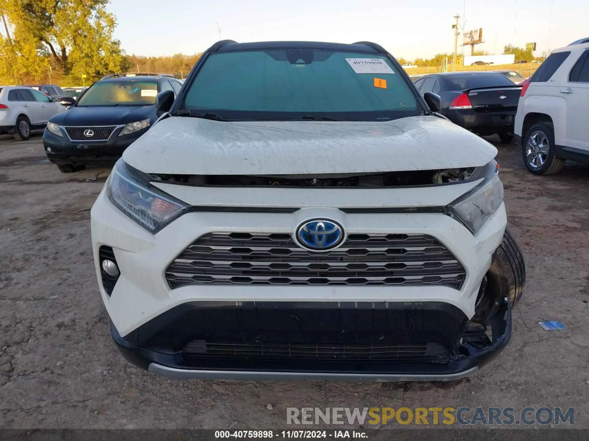 12 Photograph of a damaged car 2T3E6RFV1MW009738 TOYOTA RAV4 HYBRID 2021