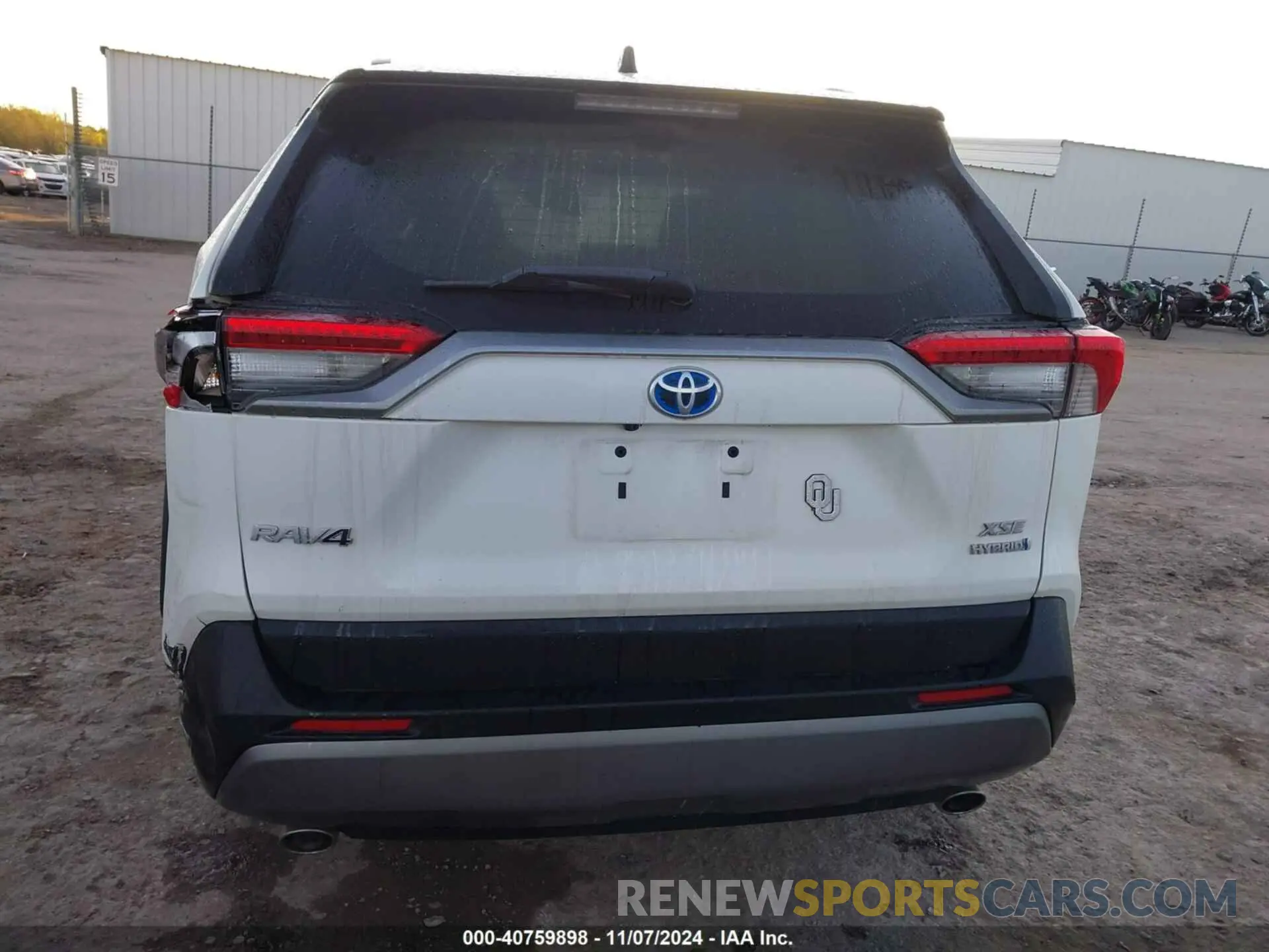 16 Photograph of a damaged car 2T3E6RFV1MW009738 TOYOTA RAV4 HYBRID 2021