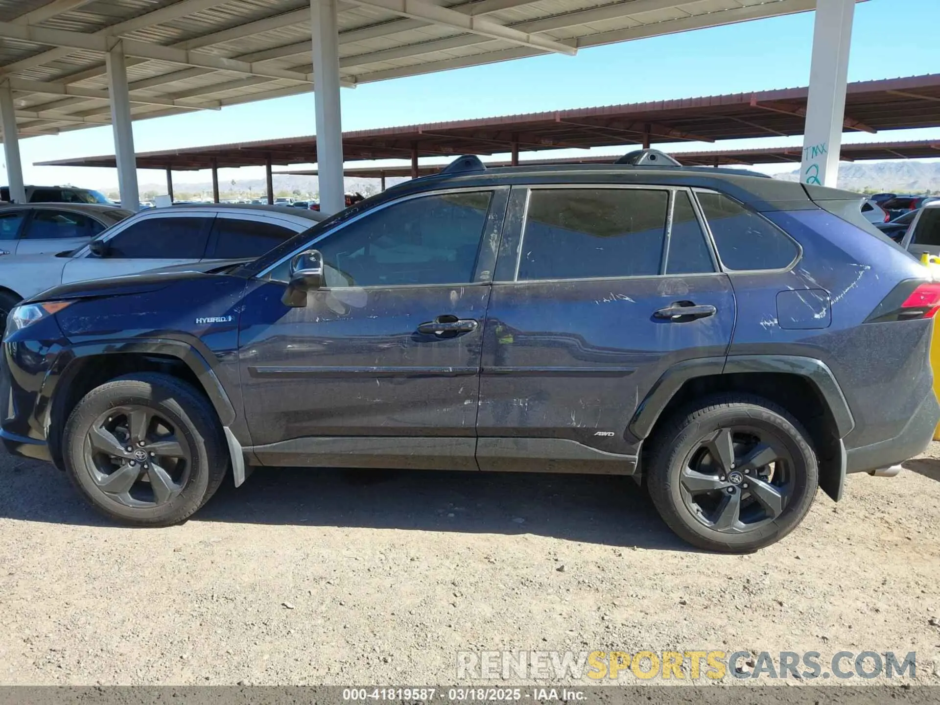 13 Photograph of a damaged car 2T3E6RFV2MW003947 TOYOTA RAV4 HYBRID 2021