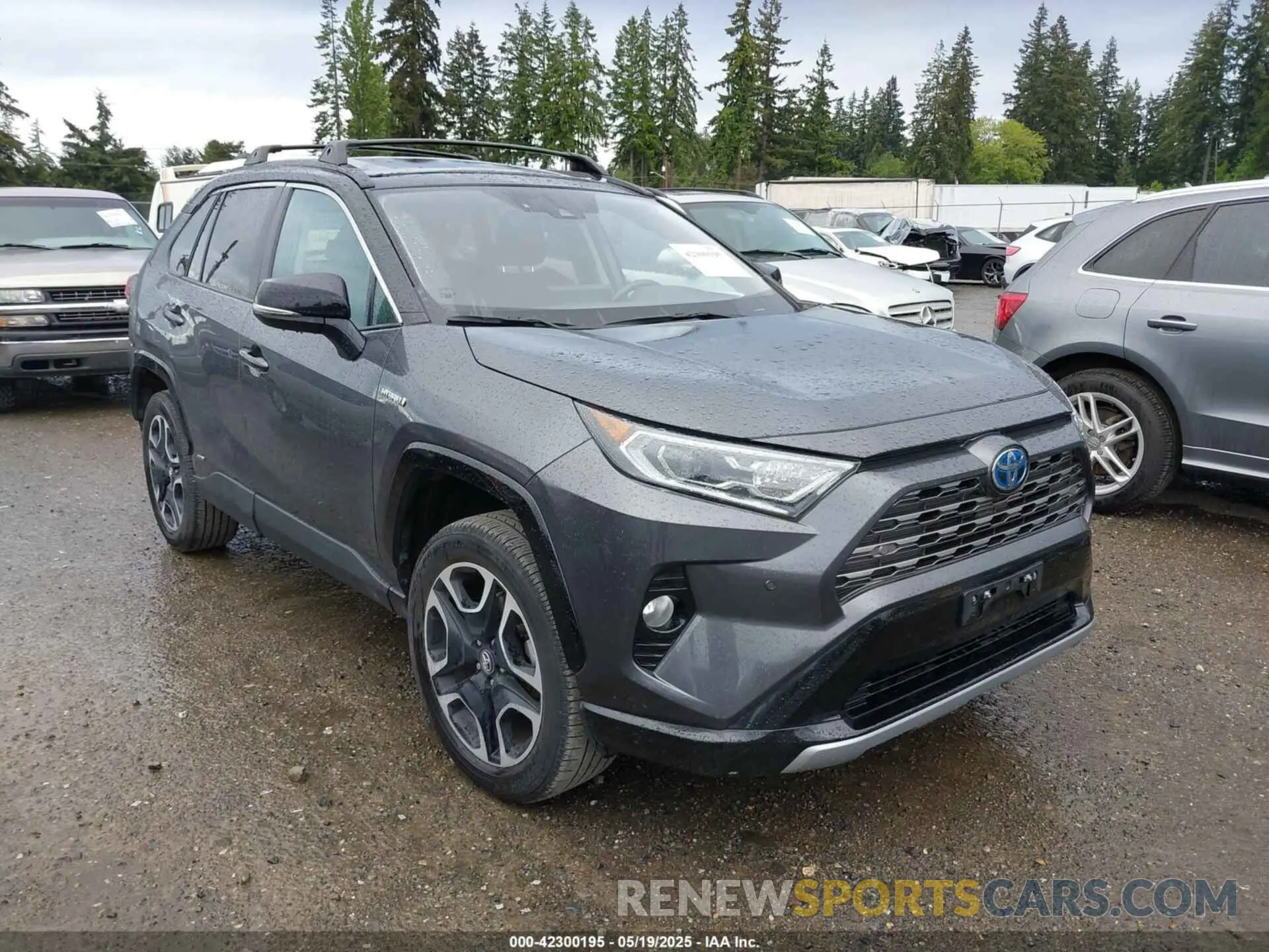1 Photograph of a damaged car 2T3E6RFV4MW004081 TOYOTA RAV4 HYBRID 2021