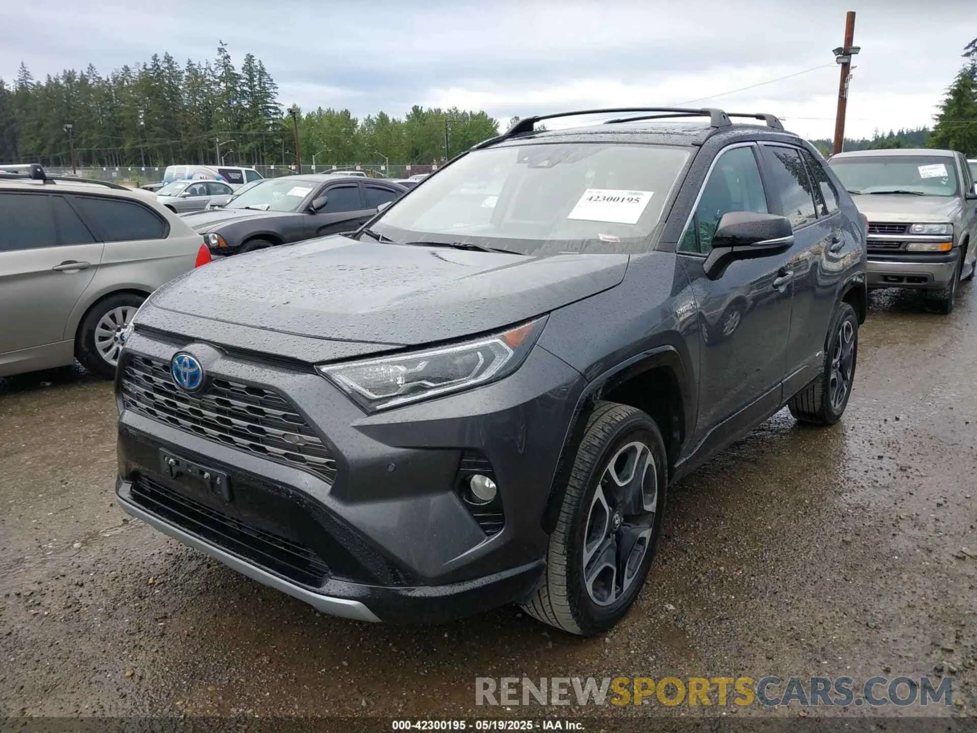 2 Photograph of a damaged car 2T3E6RFV4MW004081 TOYOTA RAV4 HYBRID 2021