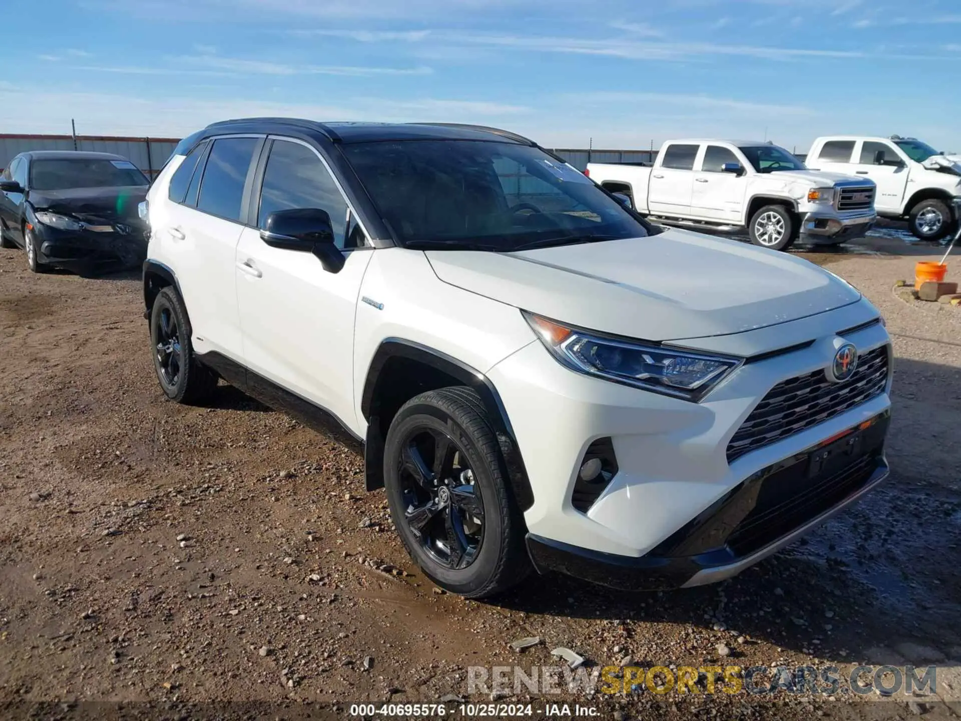 1 Photograph of a damaged car 2T3E6RFV4MW027196 TOYOTA RAV4 HYBRID 2021