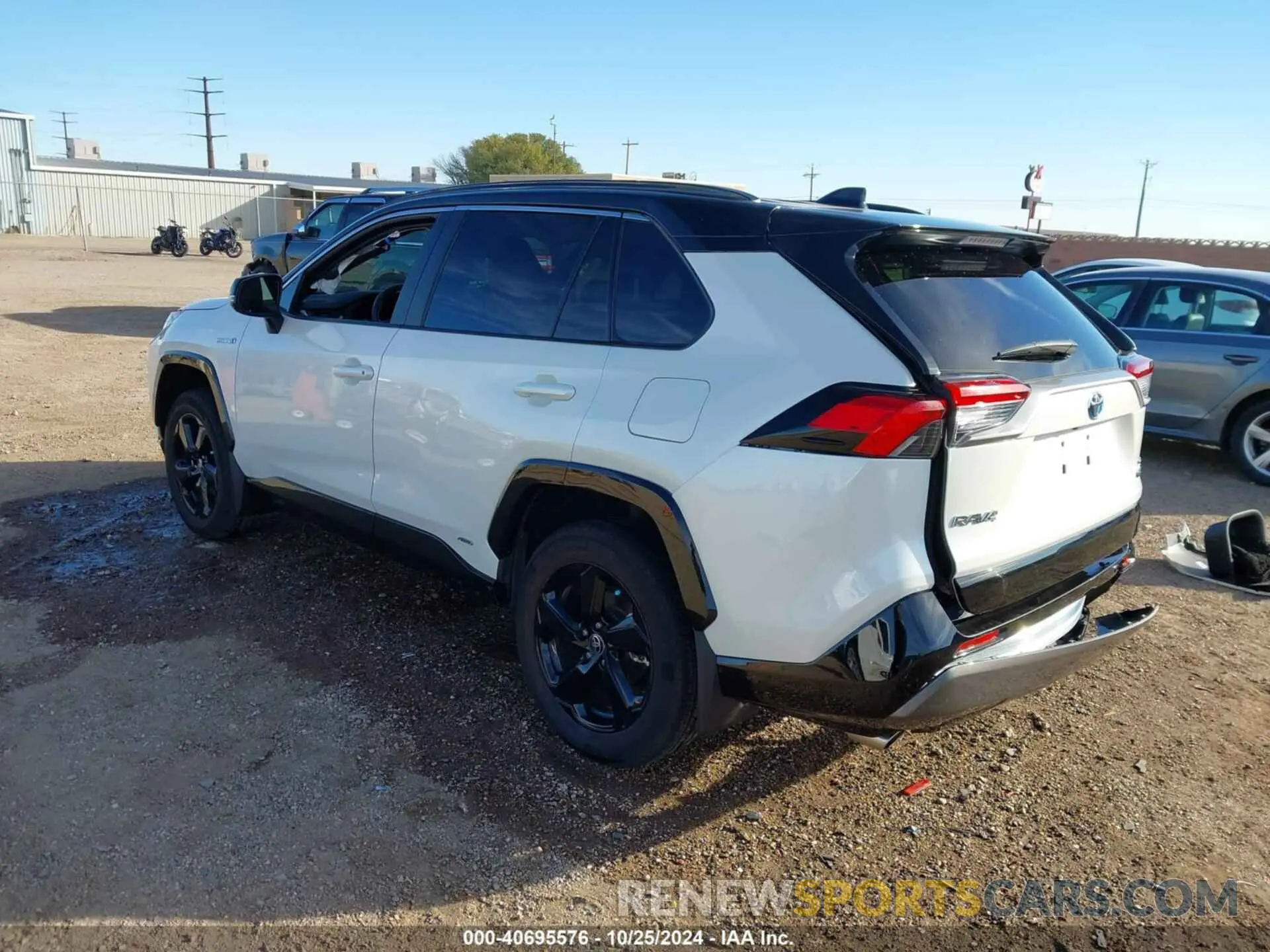 3 Photograph of a damaged car 2T3E6RFV4MW027196 TOYOTA RAV4 HYBRID 2021