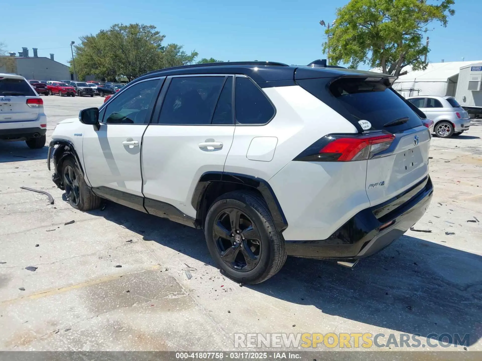 3 Photograph of a damaged car 2T3E6RFV4MW027568 TOYOTA RAV4 HYBRID 2021