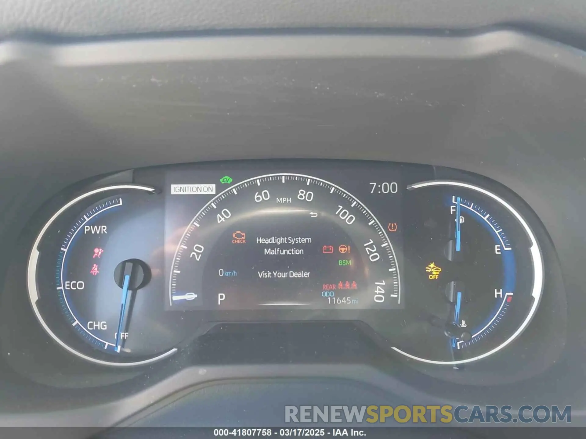 7 Photograph of a damaged car 2T3E6RFV4MW027568 TOYOTA RAV4 HYBRID 2021