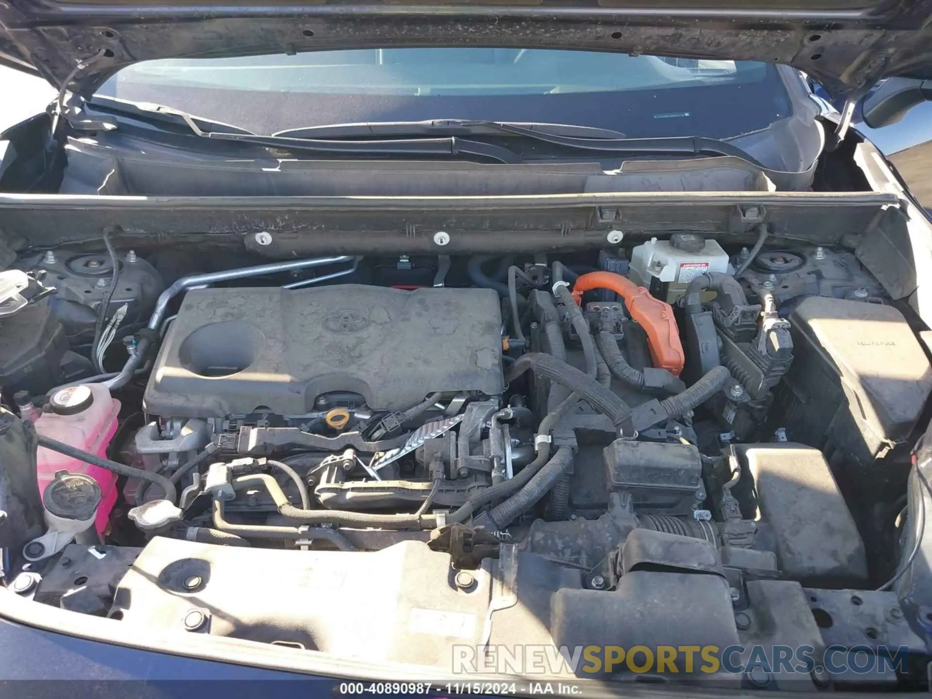 10 Photograph of a damaged car 2T3E6RFV5MW015266 TOYOTA RAV4 HYBRID 2021