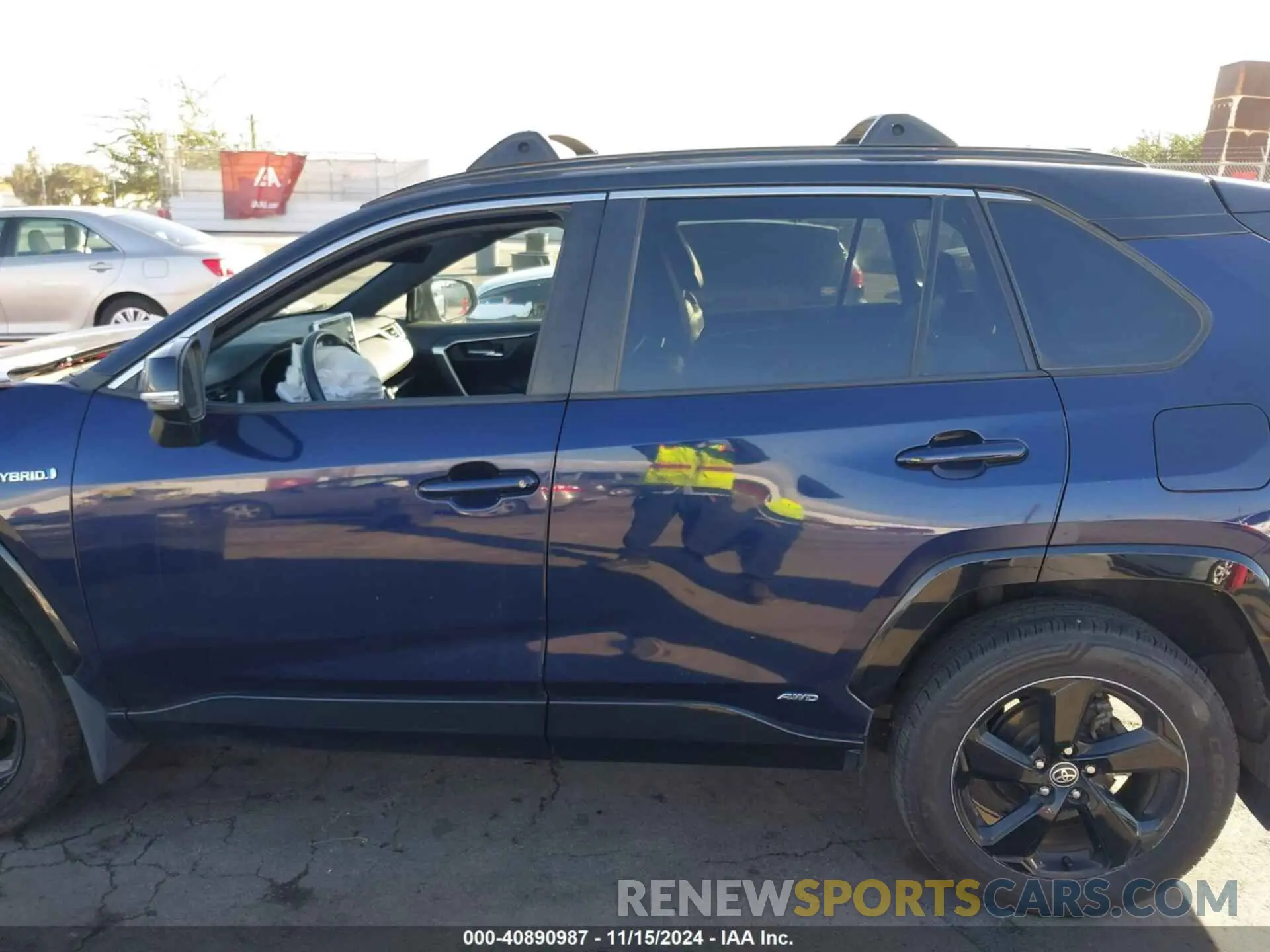 13 Photograph of a damaged car 2T3E6RFV5MW015266 TOYOTA RAV4 HYBRID 2021