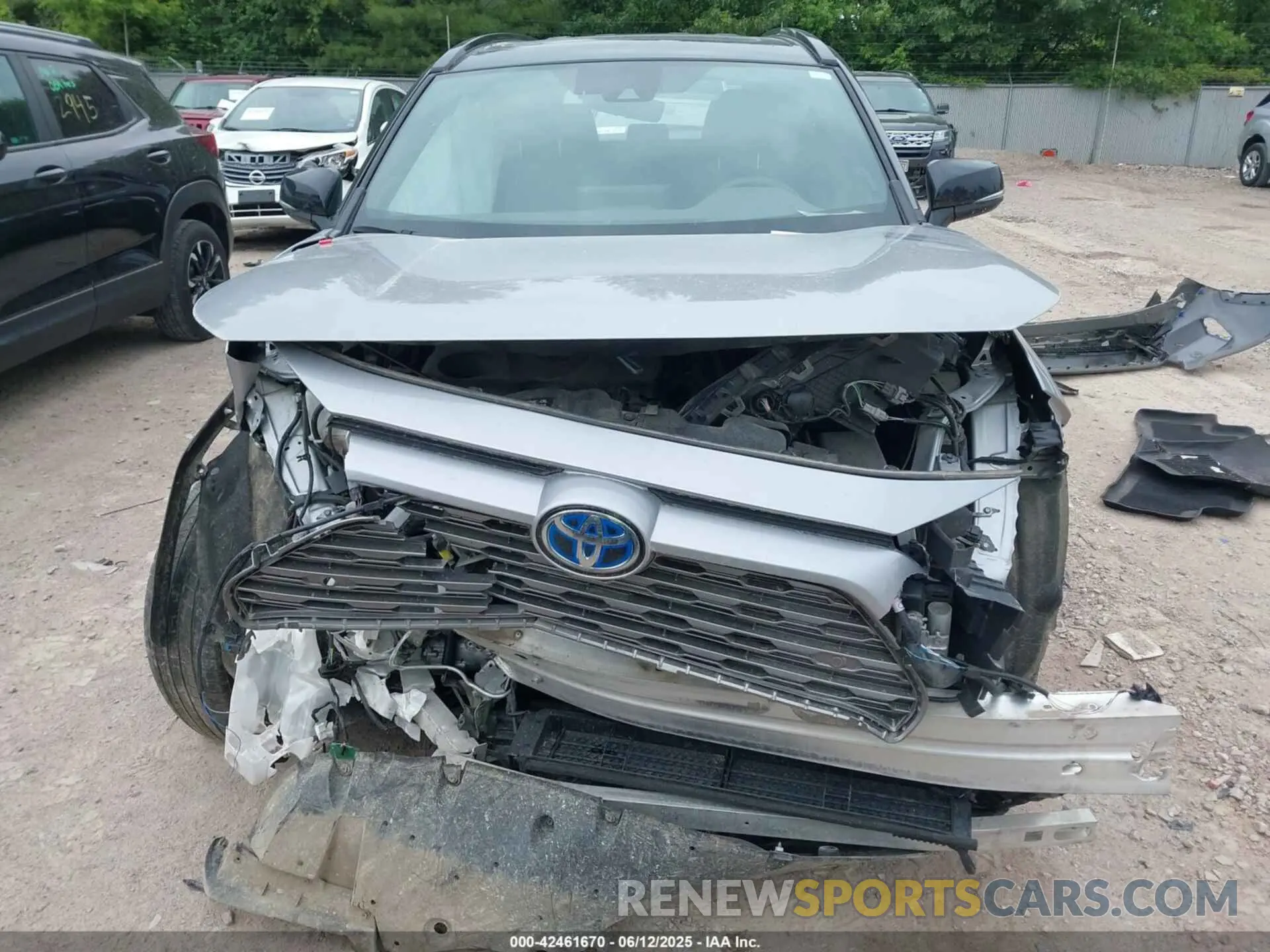 13 Photograph of a damaged car 2T3E6RFV6MW007886 TOYOTA RAV4 HYBRID 2021