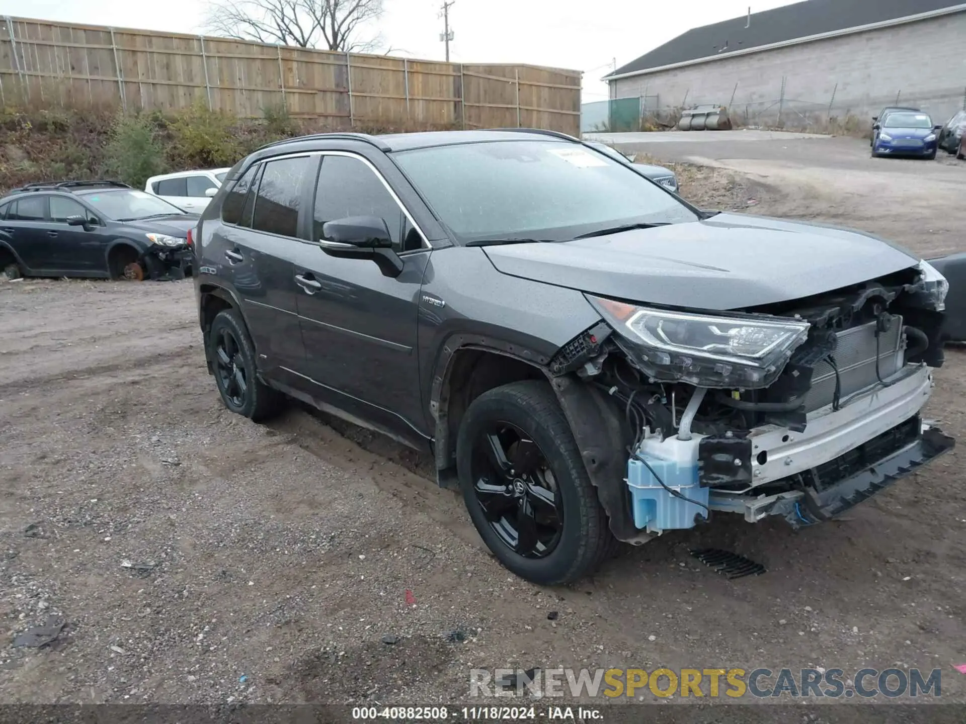 1 Photograph of a damaged car 2T3E6RFV7MW007637 TOYOTA RAV4 HYBRID 2021