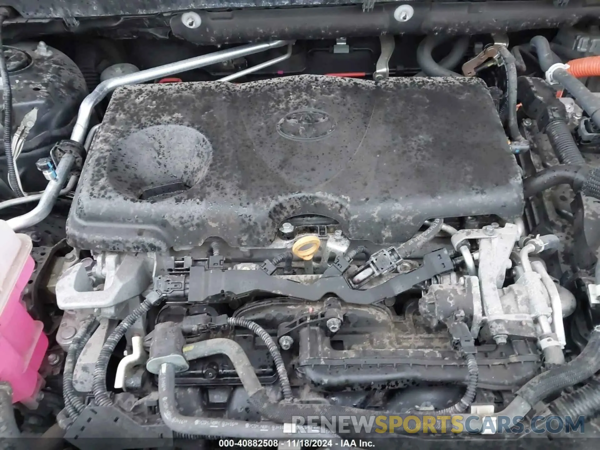 10 Photograph of a damaged car 2T3E6RFV7MW007637 TOYOTA RAV4 HYBRID 2021