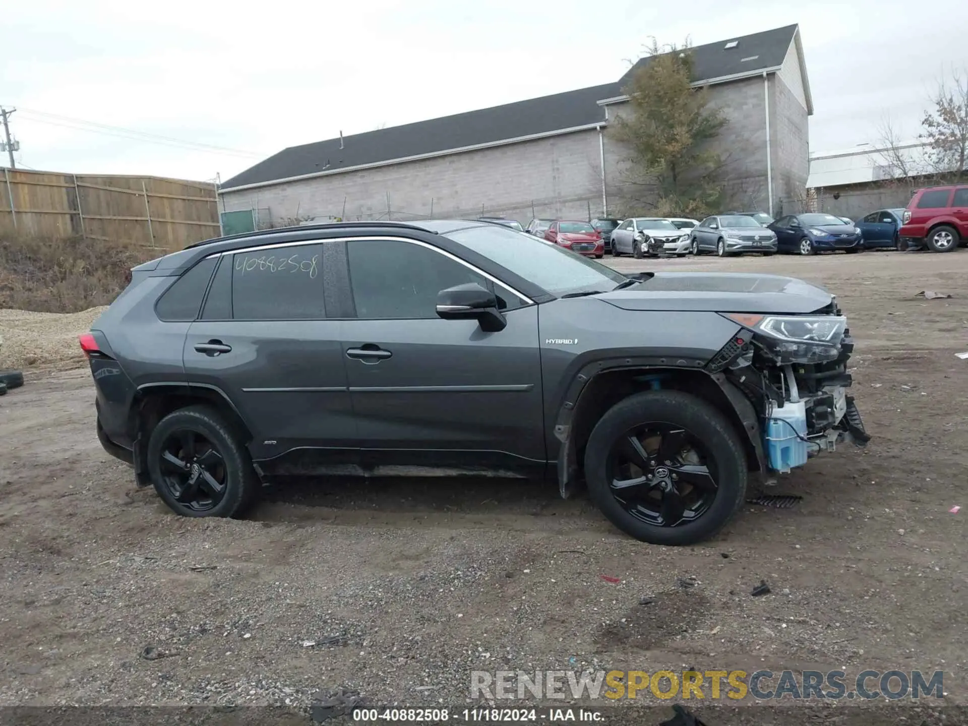 14 Photograph of a damaged car 2T3E6RFV7MW007637 TOYOTA RAV4 HYBRID 2021