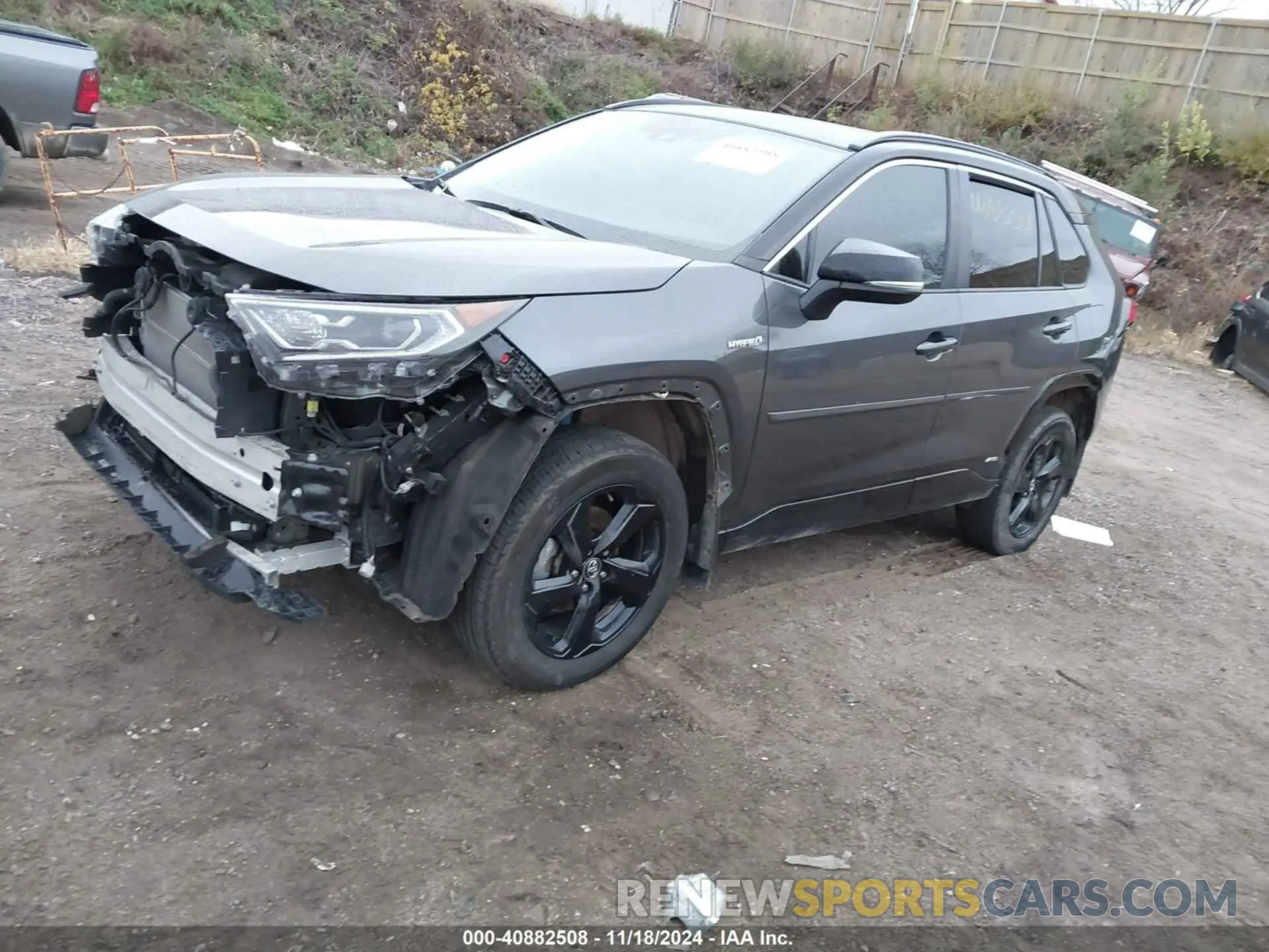 2 Photograph of a damaged car 2T3E6RFV7MW007637 TOYOTA RAV4 HYBRID 2021