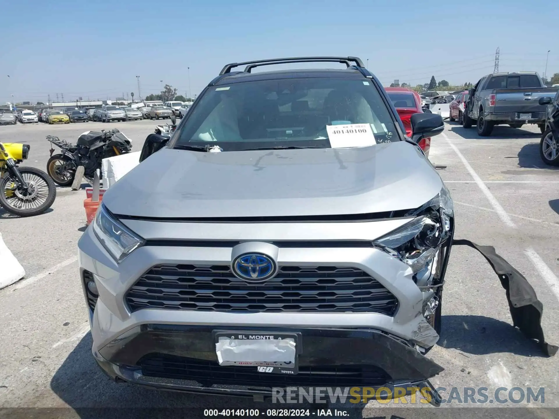 11 Photograph of a damaged car 2T3E6RFV7MW017665 TOYOTA RAV4 HYBRID 2021