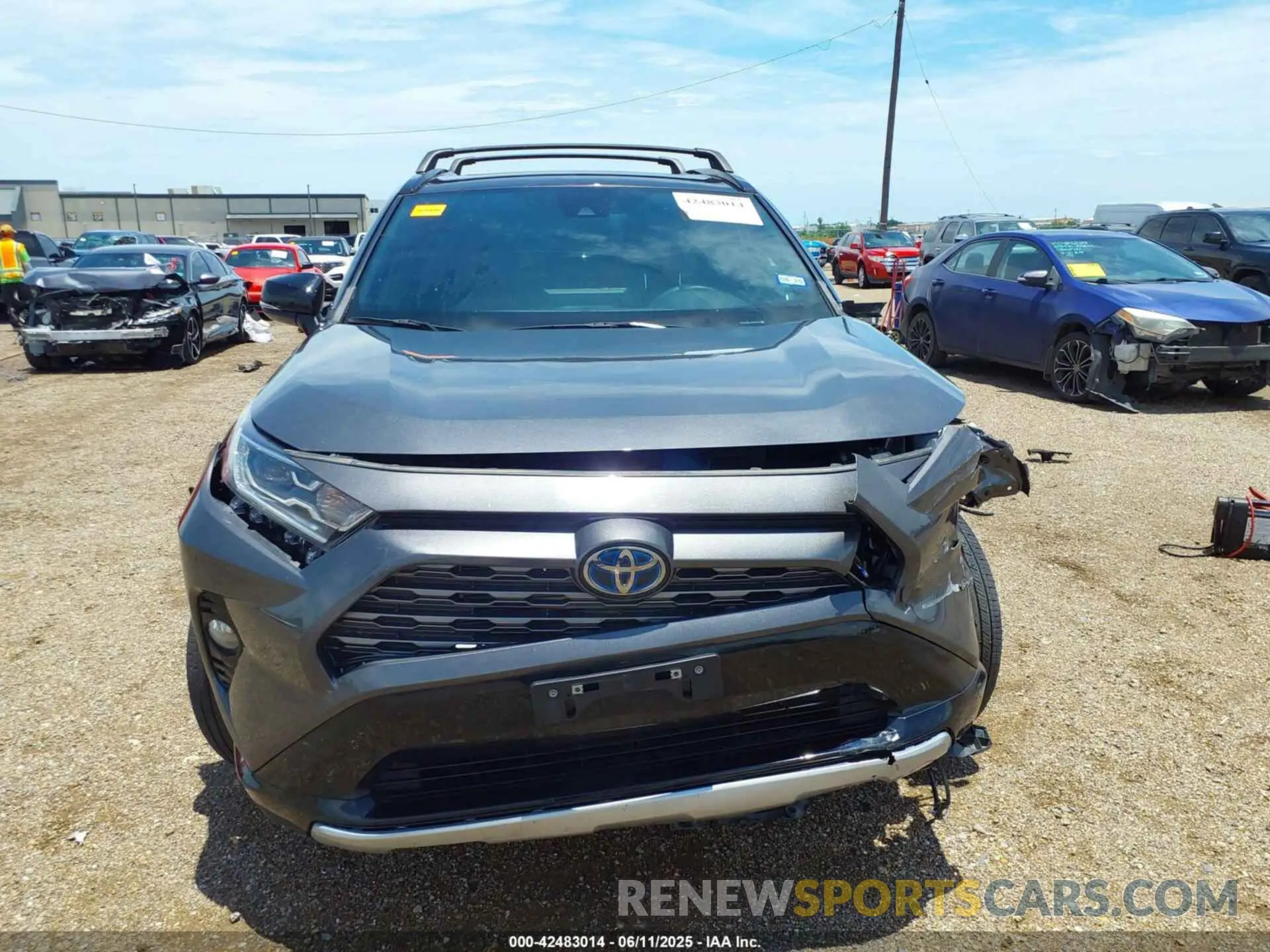 13 Photograph of a damaged car 2T3E6RFV8MW024270 TOYOTA RAV4 HYBRID 2021