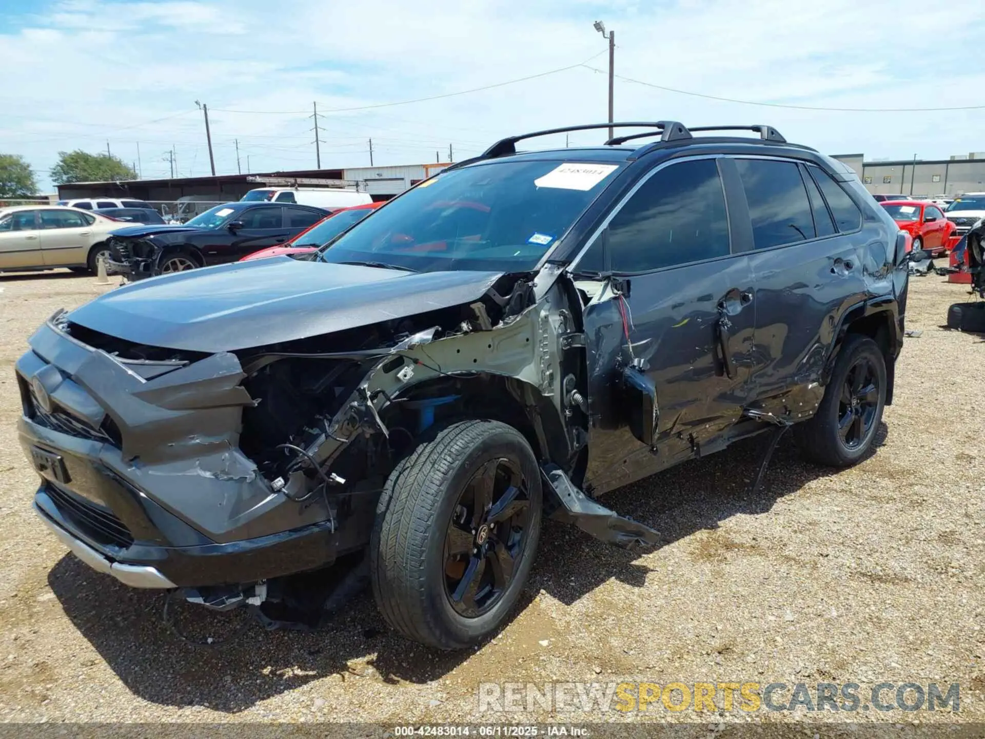 6 Photograph of a damaged car 2T3E6RFV8MW024270 TOYOTA RAV4 HYBRID 2021
