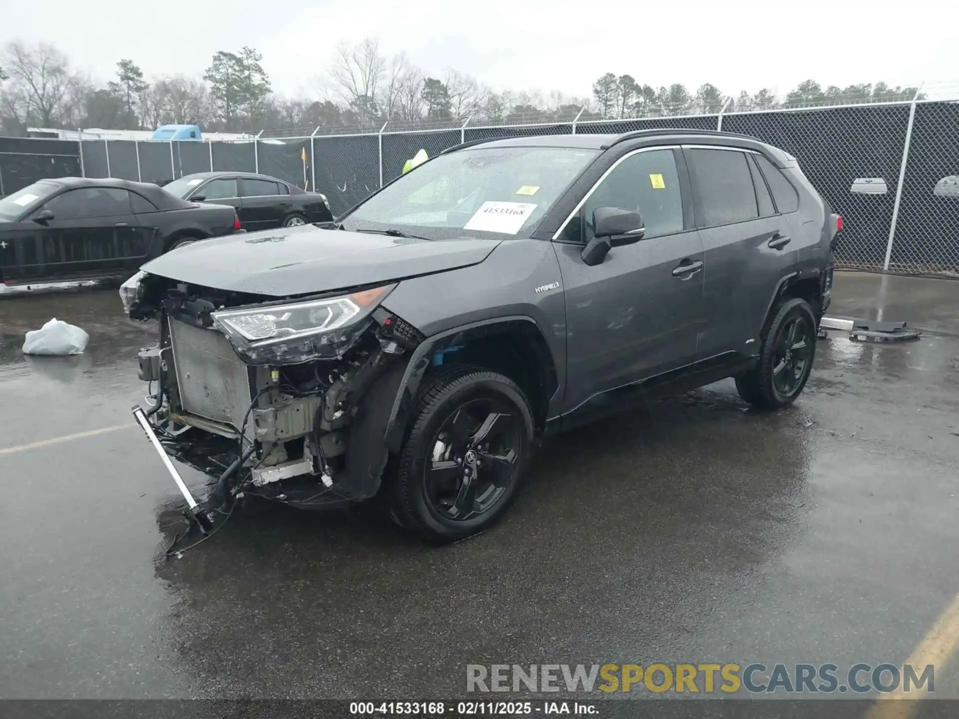 2 Photograph of a damaged car 2T3E6RFV9MW025895 TOYOTA RAV4 HYBRID 2021