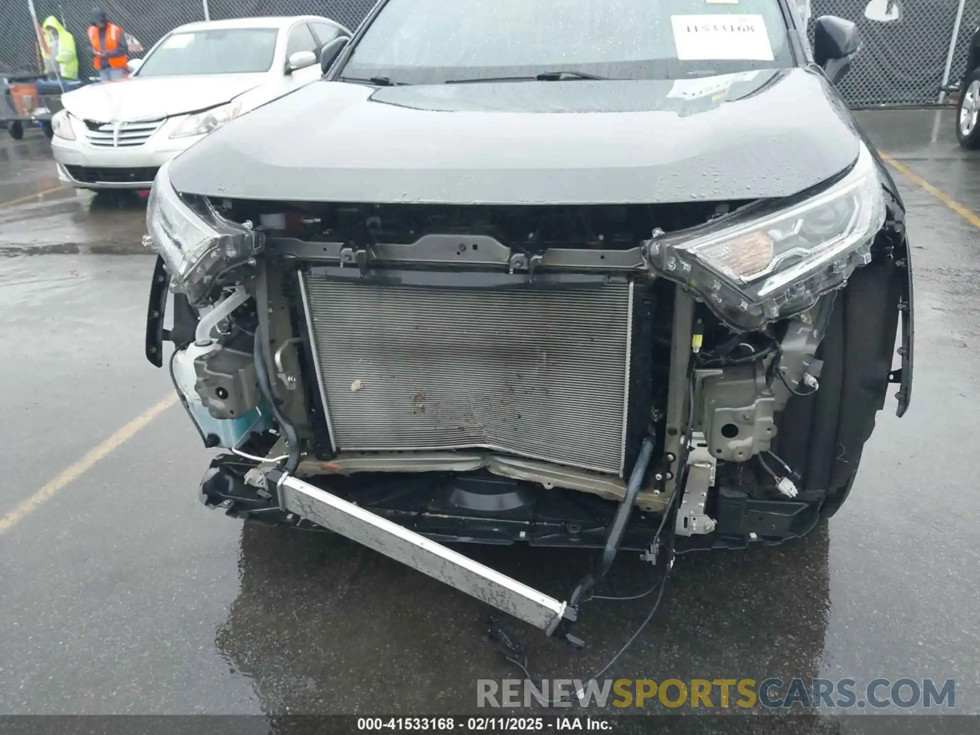 6 Photograph of a damaged car 2T3E6RFV9MW025895 TOYOTA RAV4 HYBRID 2021