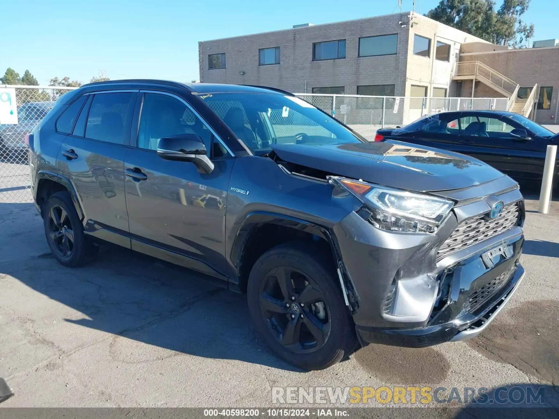 1 Photograph of a damaged car 2T3E6RFVXMW009477 TOYOTA RAV4 HYBRID 2021