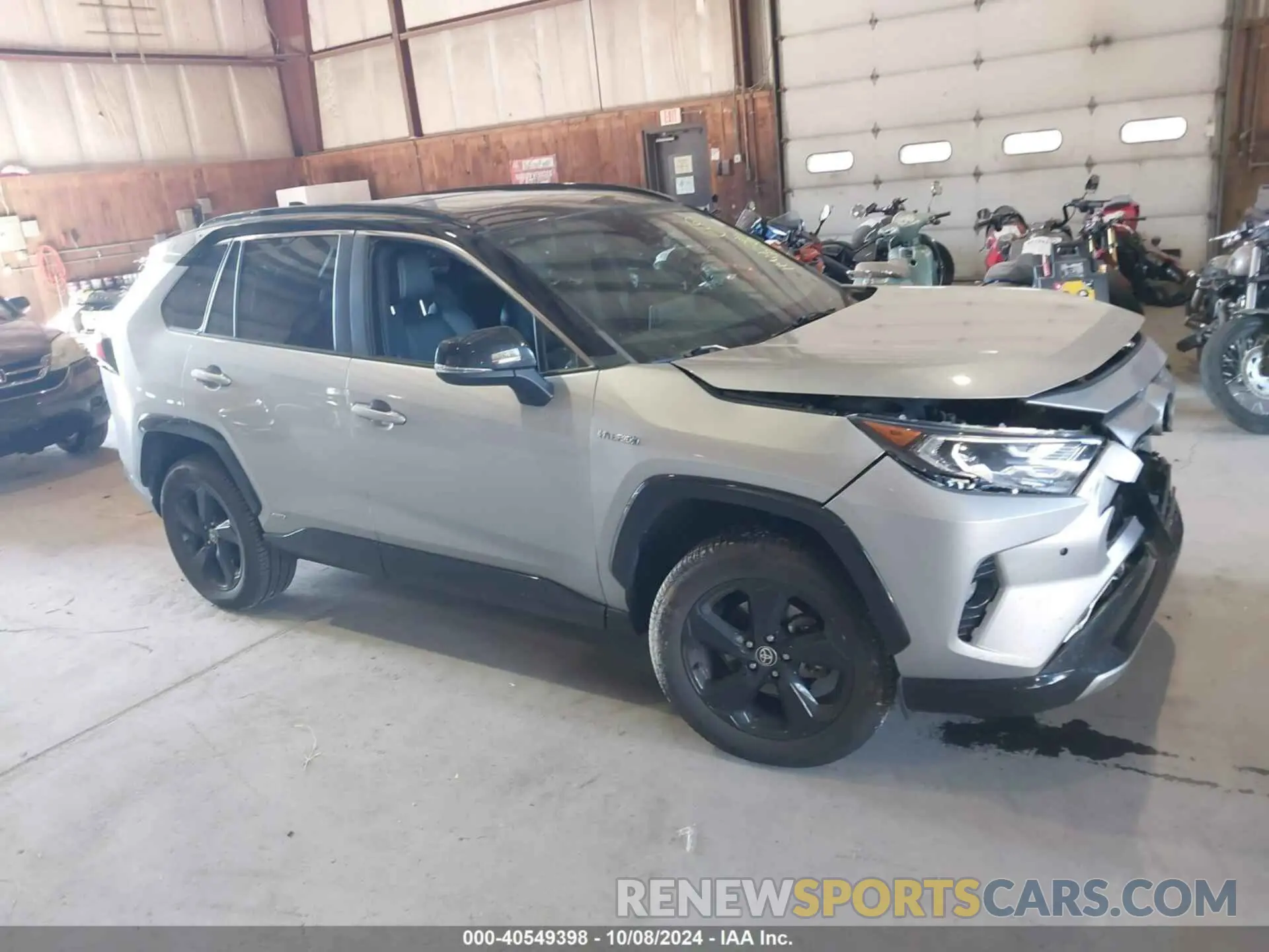 1 Photograph of a damaged car 2T3E6RFVXMW020284 TOYOTA RAV4 HYBRID 2021