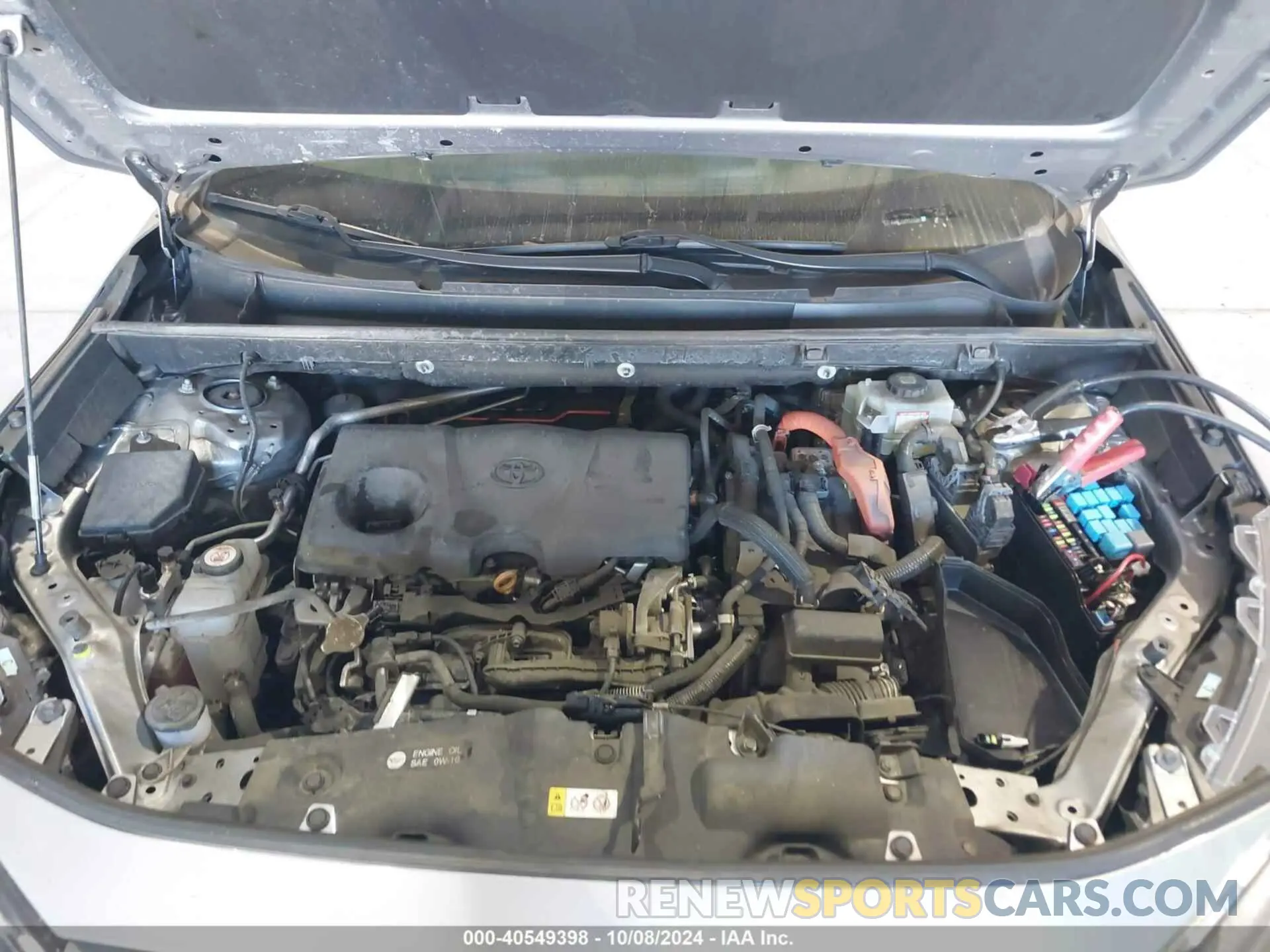 10 Photograph of a damaged car 2T3E6RFVXMW020284 TOYOTA RAV4 HYBRID 2021