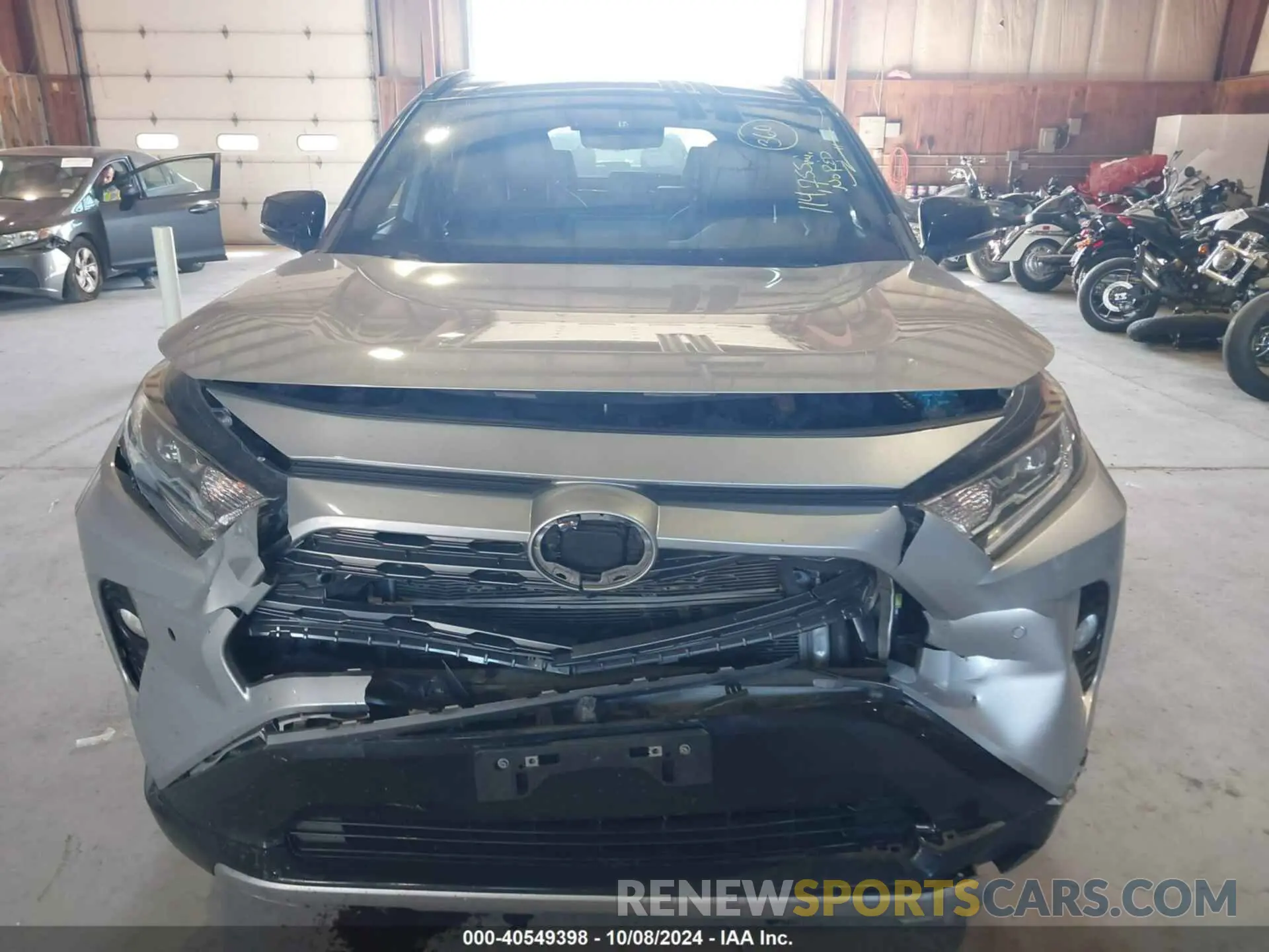 12 Photograph of a damaged car 2T3E6RFVXMW020284 TOYOTA RAV4 HYBRID 2021