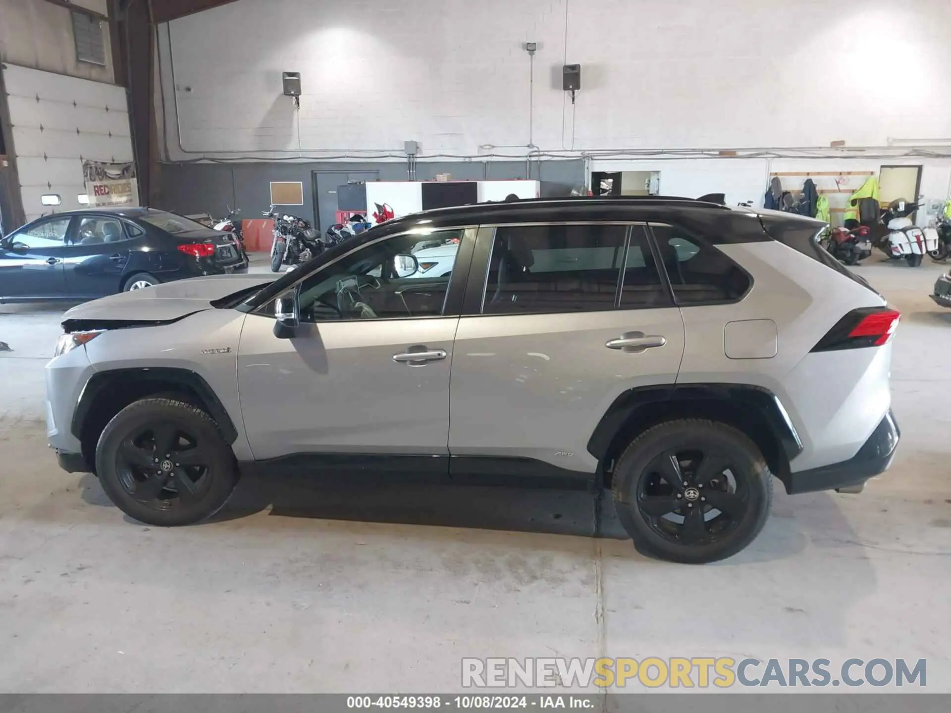 14 Photograph of a damaged car 2T3E6RFVXMW020284 TOYOTA RAV4 HYBRID 2021