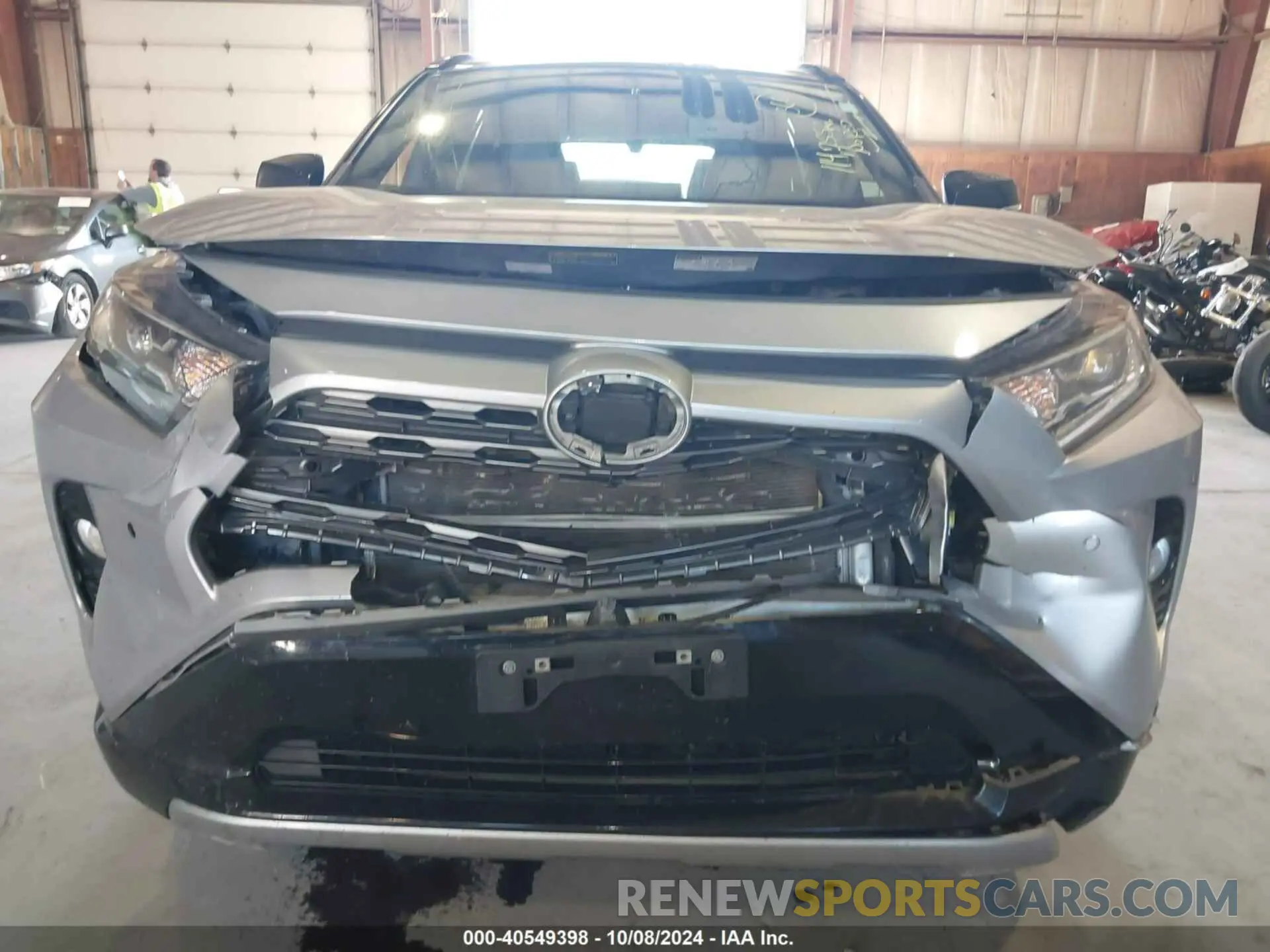 6 Photograph of a damaged car 2T3E6RFVXMW020284 TOYOTA RAV4 HYBRID 2021