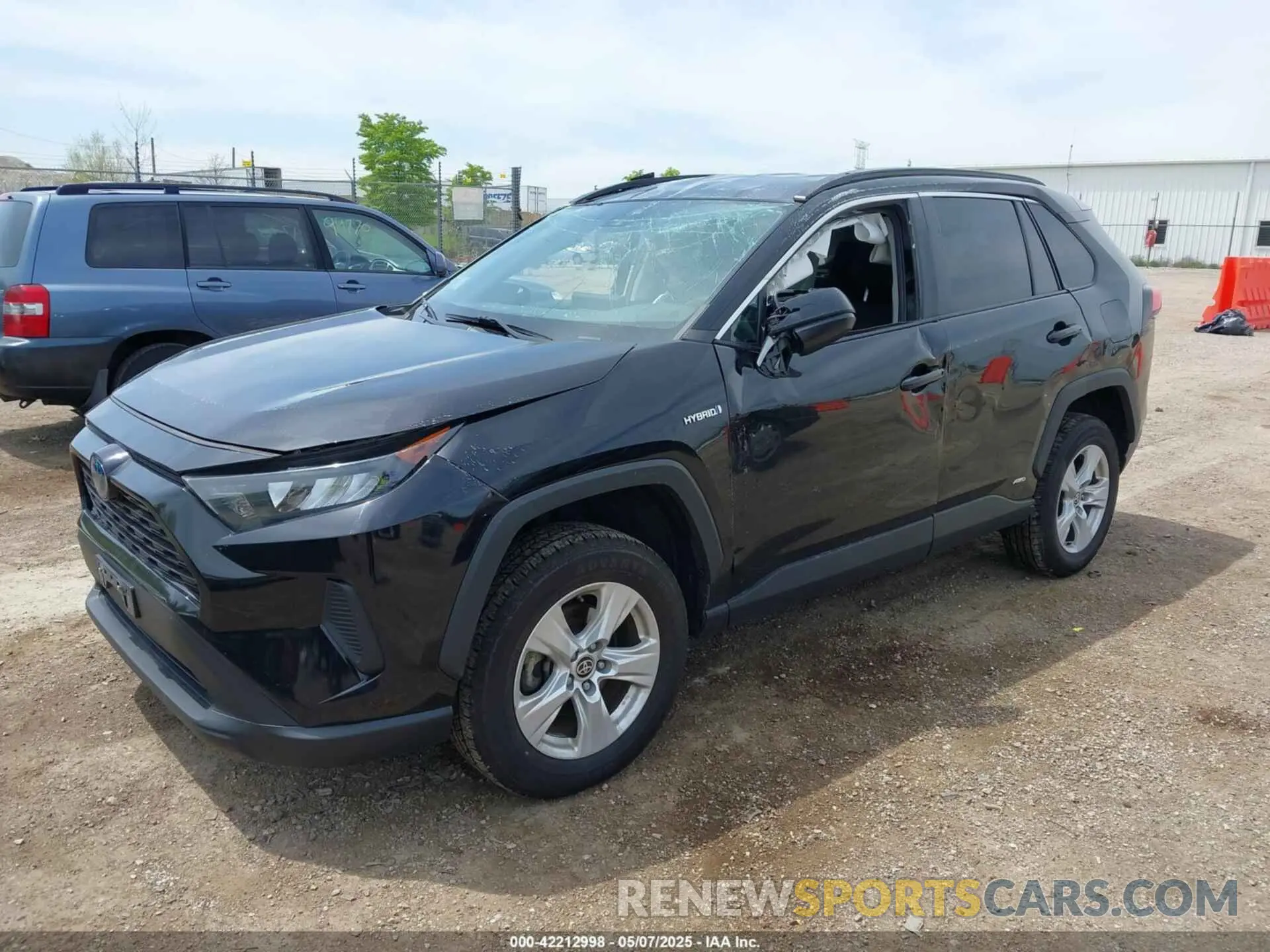2 Photograph of a damaged car 2T3L6RFV7MW011159 TOYOTA RAV4 HYBRID 2021