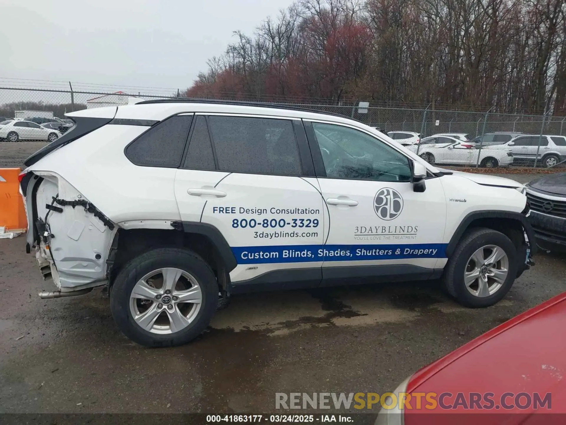 14 Photograph of a damaged car 2T3MWRFV6MW118143 TOYOTA RAV4 HYBRID 2021
