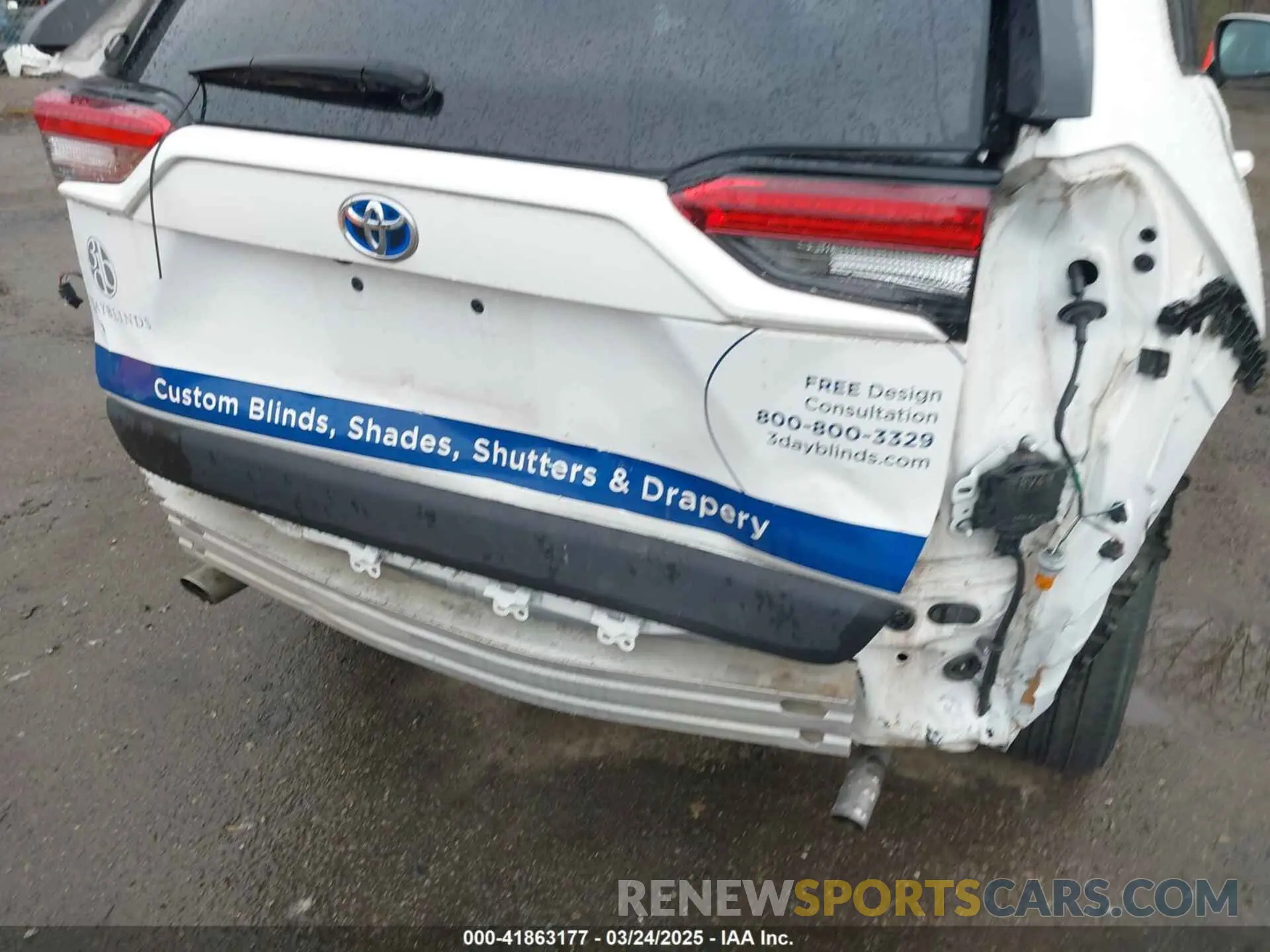 19 Photograph of a damaged car 2T3MWRFV6MW118143 TOYOTA RAV4 HYBRID 2021