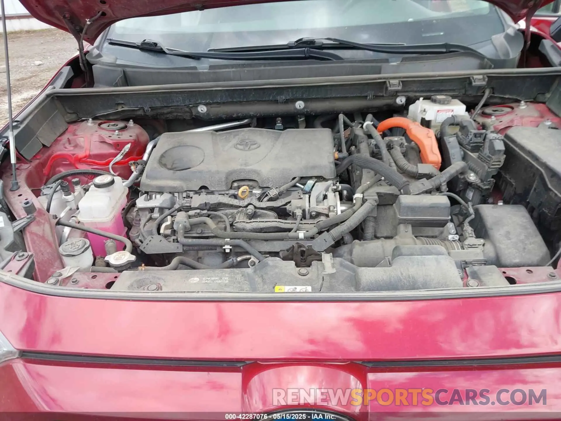 10 Photograph of a damaged car 2T3MWRFV6MW128221 TOYOTA RAV4 HYBRID 2021