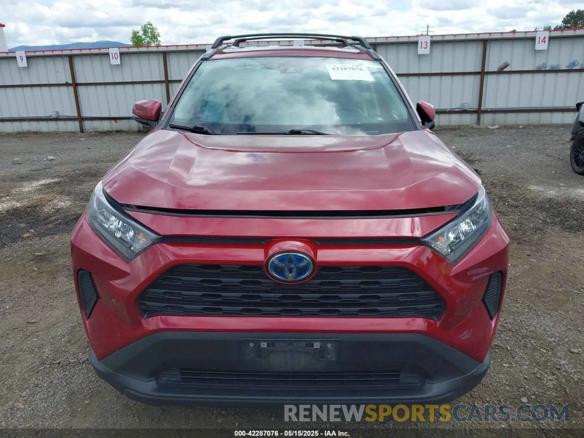 12 Photograph of a damaged car 2T3MWRFV6MW128221 TOYOTA RAV4 HYBRID 2021
