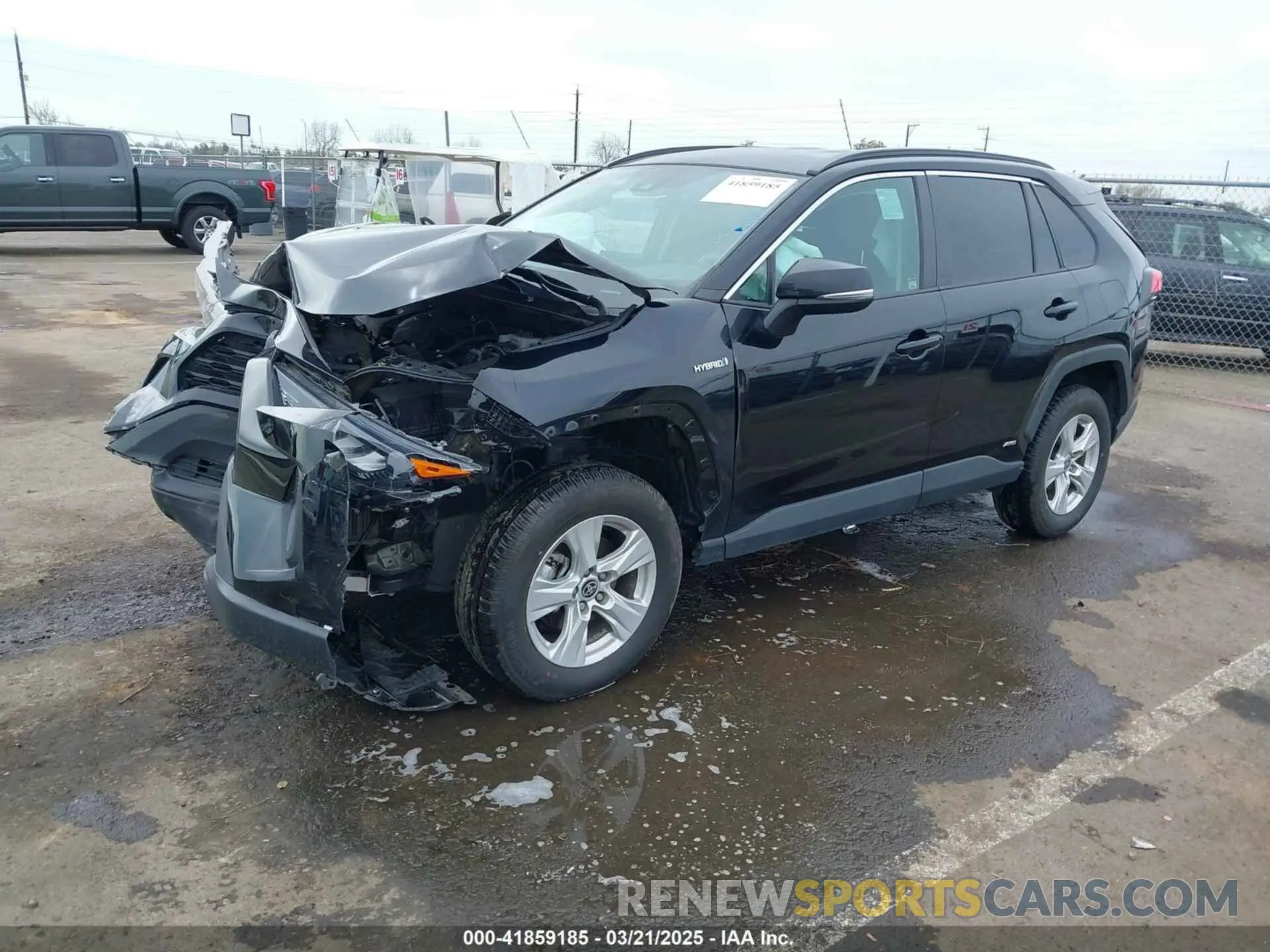 2 Photograph of a damaged car 2T3MWRFV9MW108061 TOYOTA RAV4 HYBRID 2021