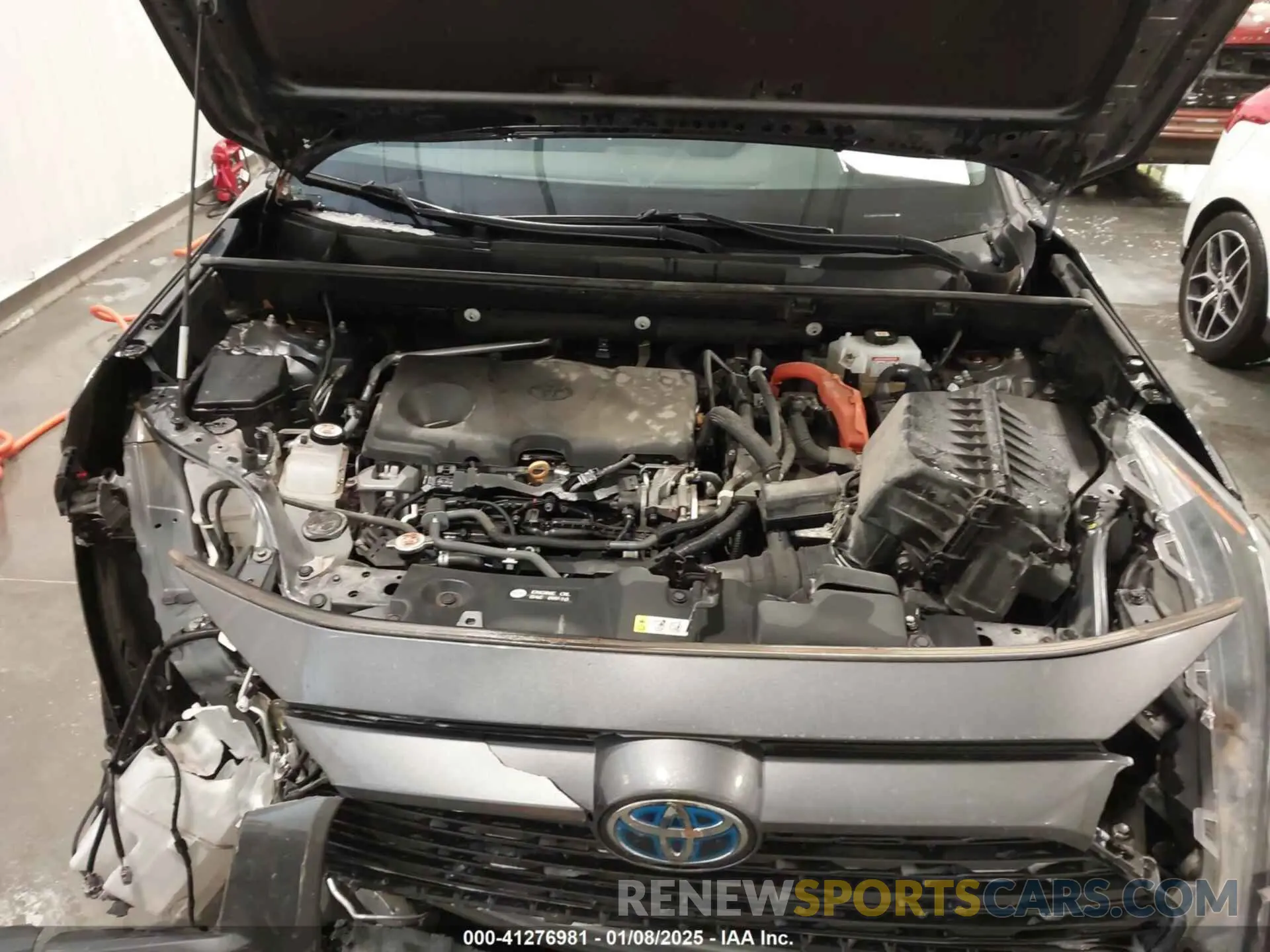 10 Photograph of a damaged car 2T3R6RFV5MW004981 TOYOTA RAV4 HYBRID 2021
