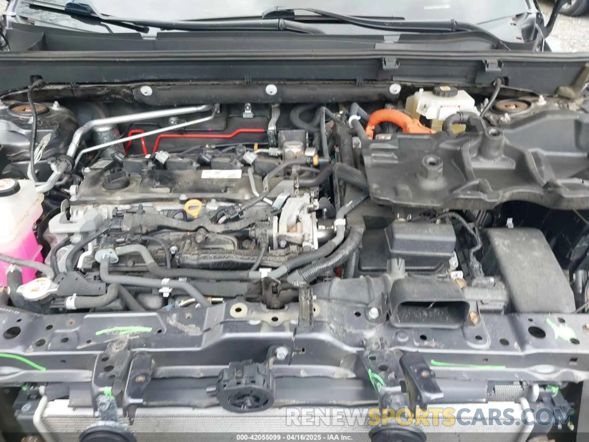 10 Photograph of a damaged car 2T3R6RFV5MW016709 TOYOTA RAV4 HYBRID 2021