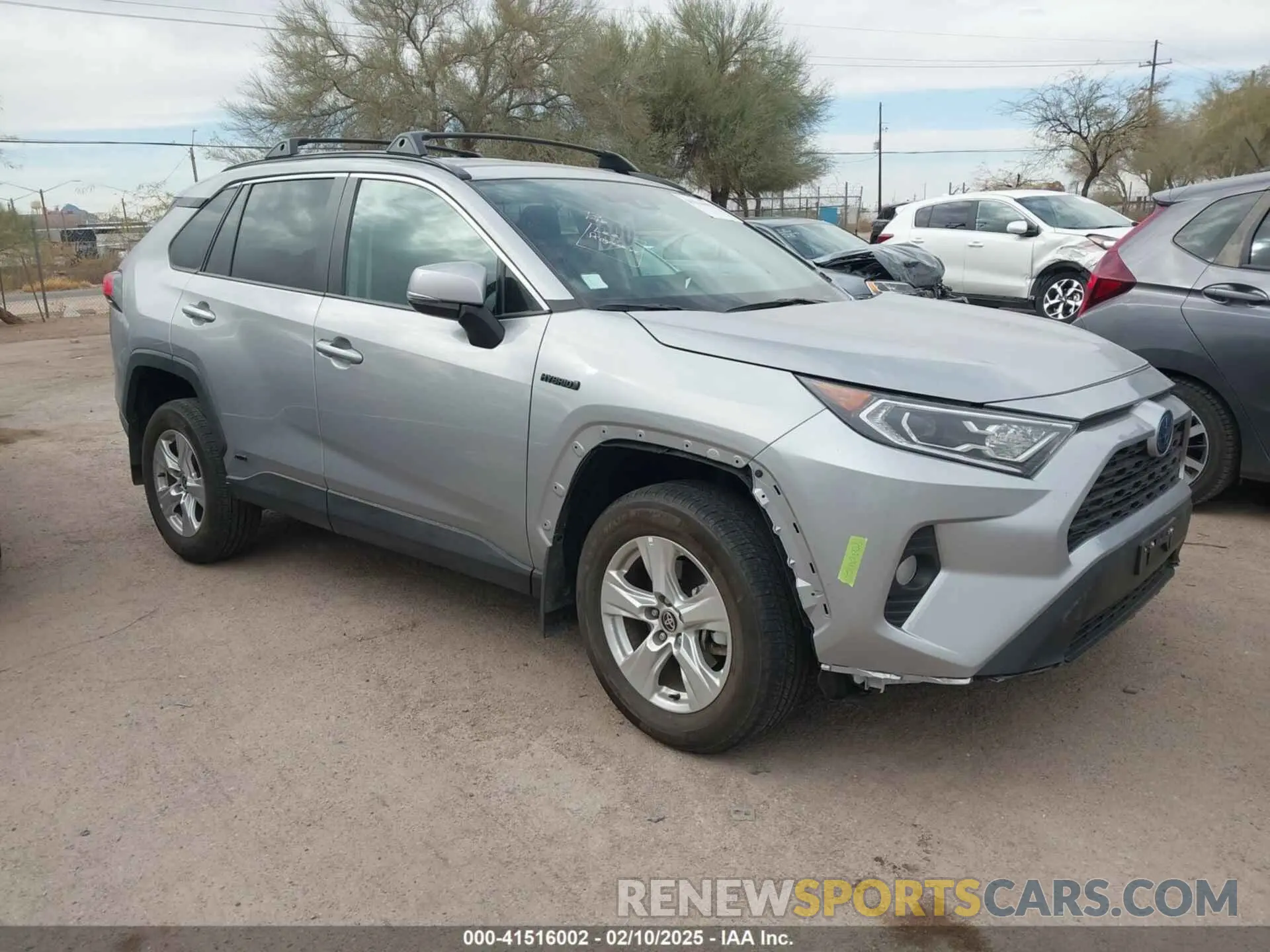 1 Photograph of a damaged car 2T3RWRFV2MW115102 TOYOTA RAV4 HYBRID 2021
