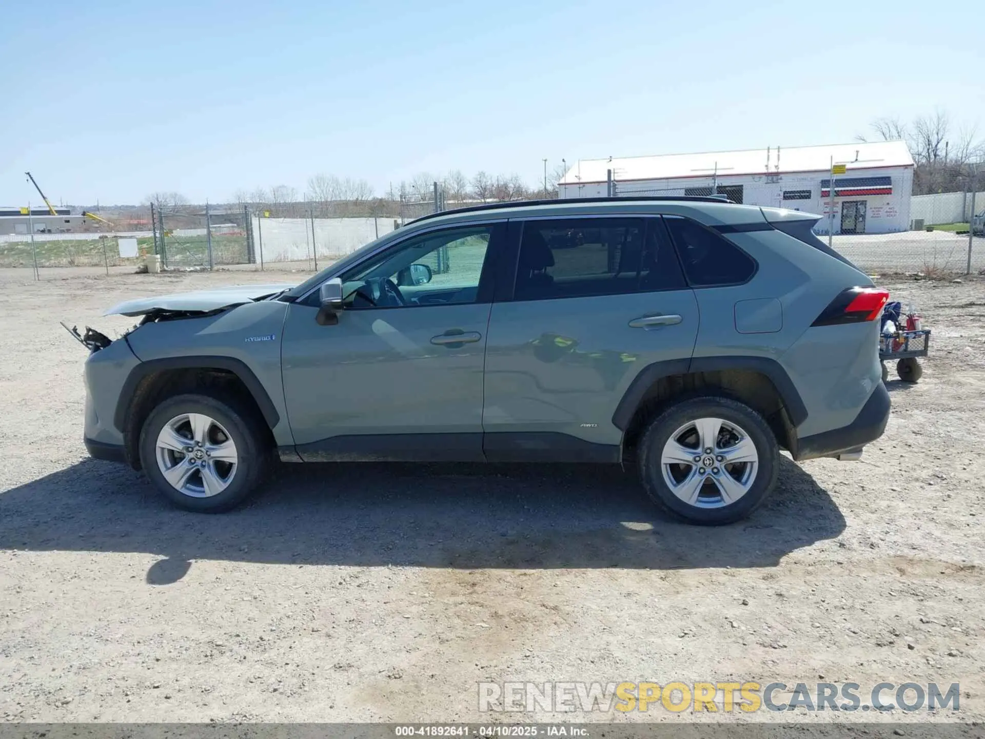 14 Photograph of a damaged car 2T3RWRFV4MW110189 TOYOTA RAV4 HYBRID 2021