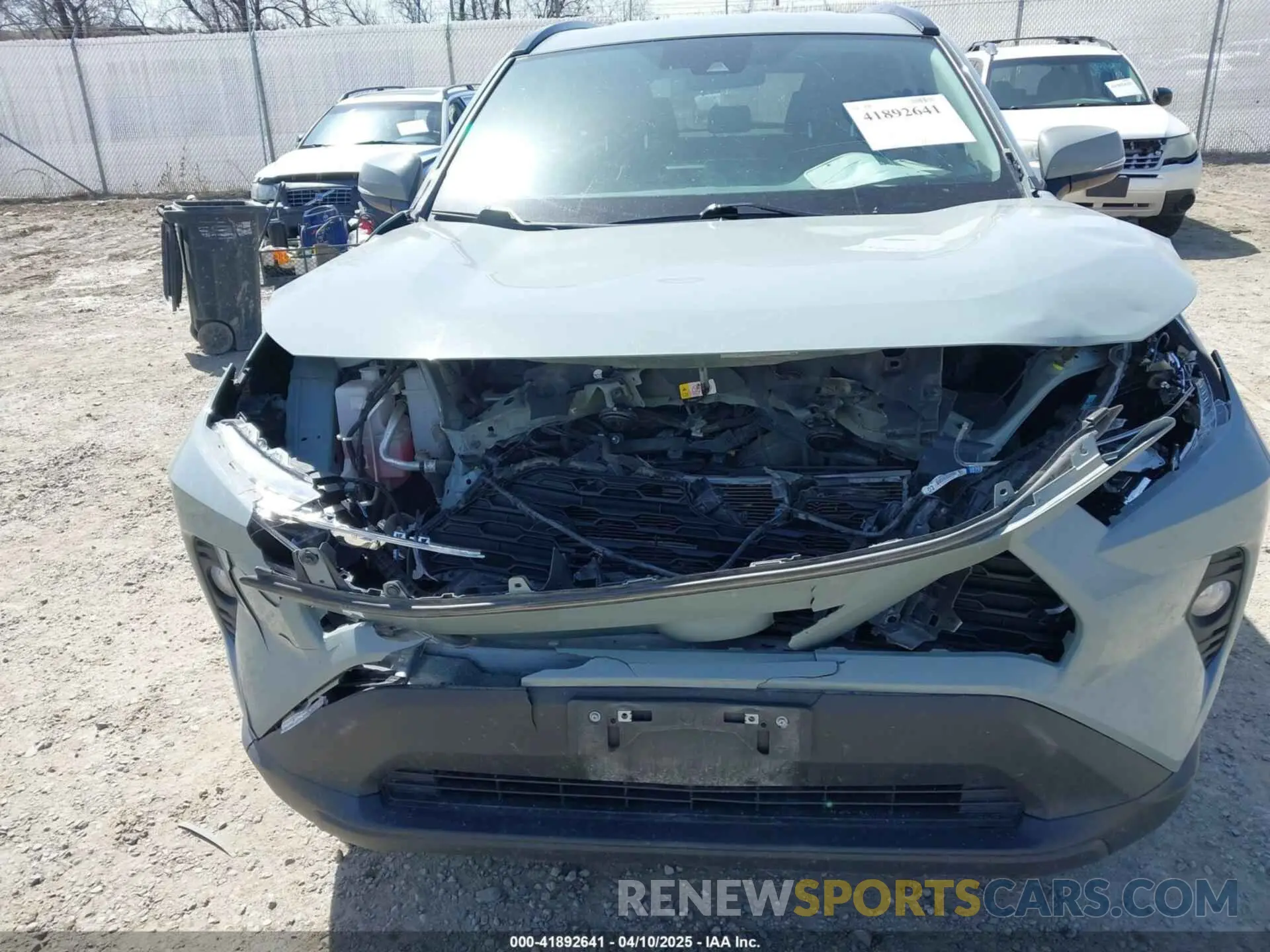 6 Photograph of a damaged car 2T3RWRFV4MW110189 TOYOTA RAV4 HYBRID 2021