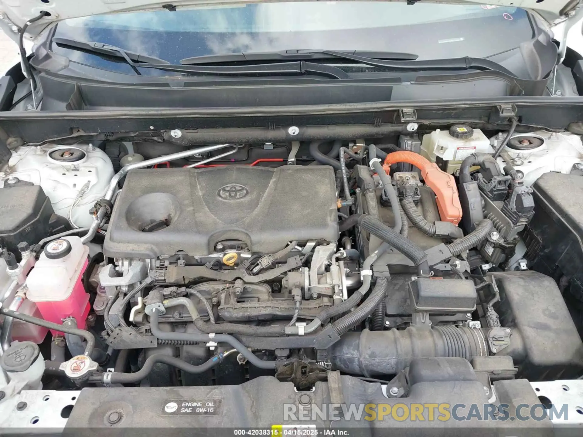10 Photograph of a damaged car 2T3RWRFV6MW114082 TOYOTA RAV4 HYBRID 2021