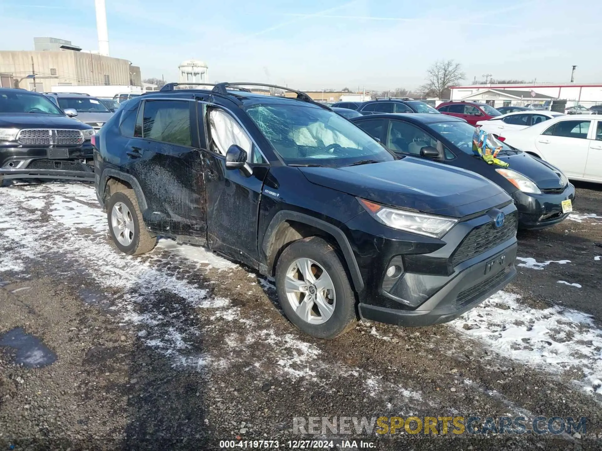 1 Photograph of a damaged car 2T3RWRFV7MW109215 TOYOTA RAV4 HYBRID 2021