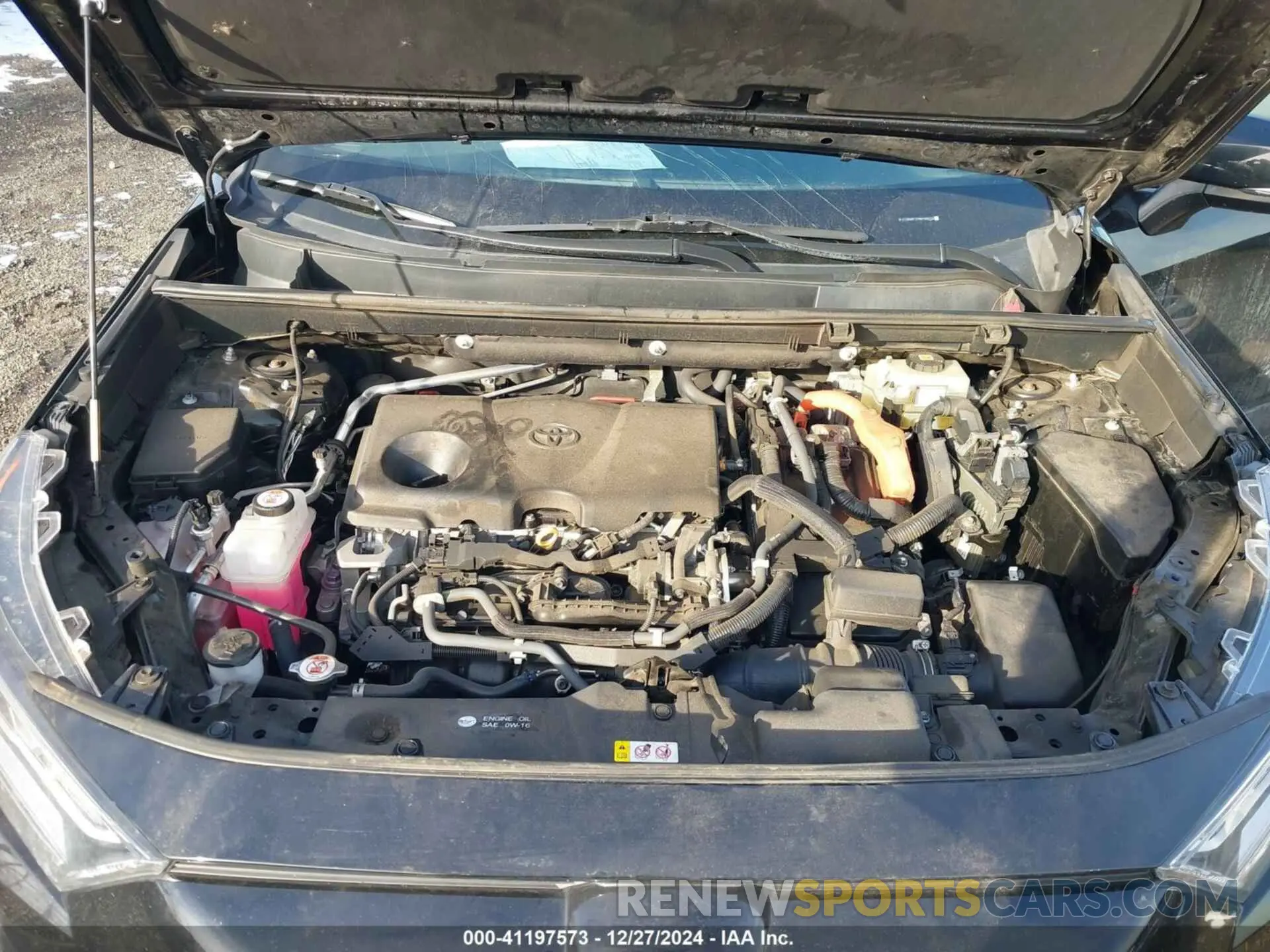 10 Photograph of a damaged car 2T3RWRFV7MW109215 TOYOTA RAV4 HYBRID 2021