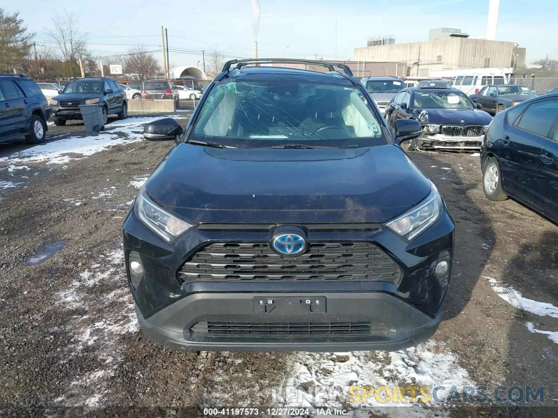 12 Photograph of a damaged car 2T3RWRFV7MW109215 TOYOTA RAV4 HYBRID 2021