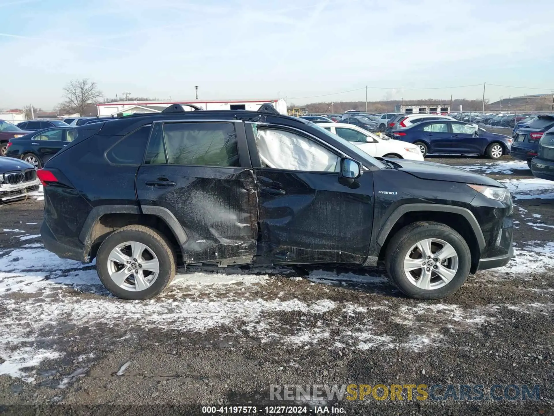 13 Photograph of a damaged car 2T3RWRFV7MW109215 TOYOTA RAV4 HYBRID 2021