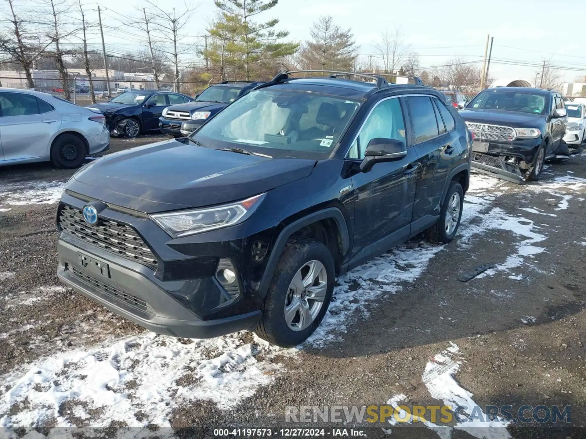 2 Photograph of a damaged car 2T3RWRFV7MW109215 TOYOTA RAV4 HYBRID 2021