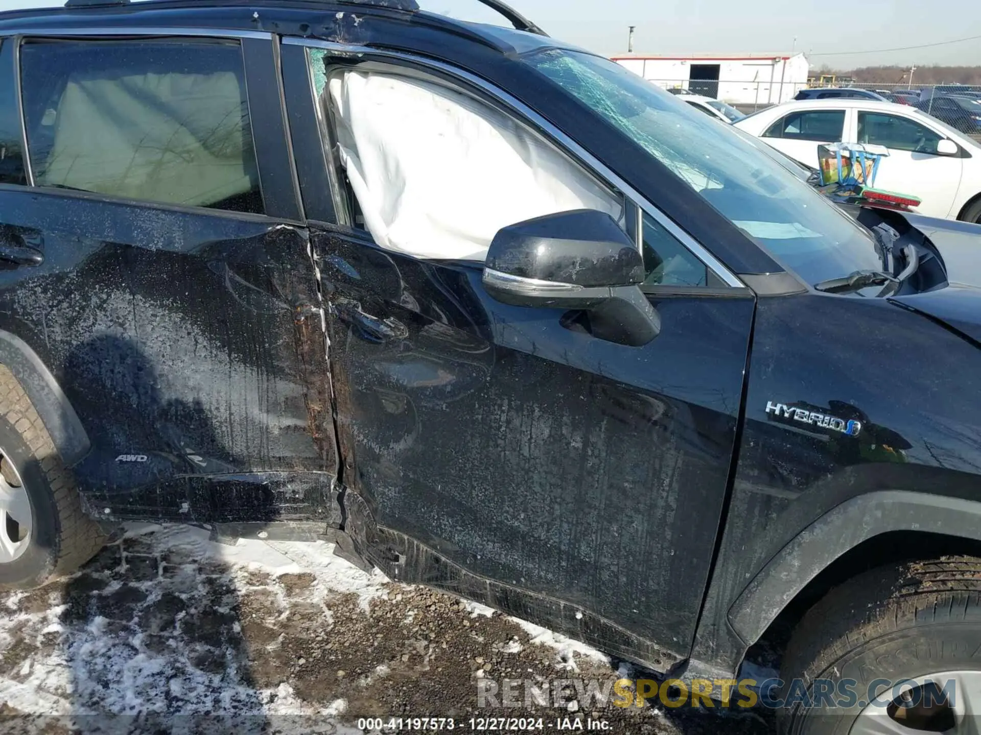 6 Photograph of a damaged car 2T3RWRFV7MW109215 TOYOTA RAV4 HYBRID 2021