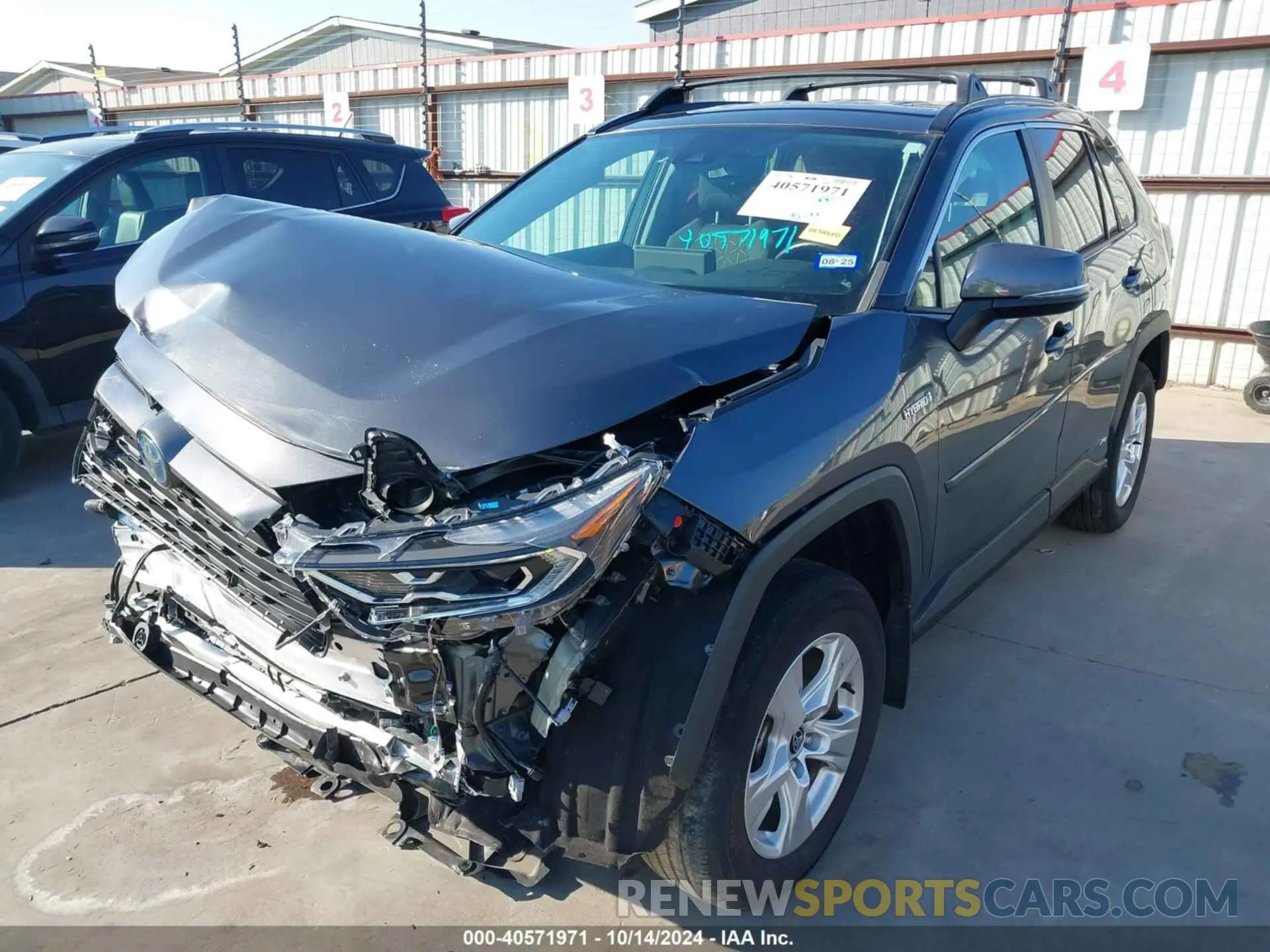 2 Photograph of a damaged car 2T3RWRFV8MW116416 TOYOTA RAV4 HYBRID 2021