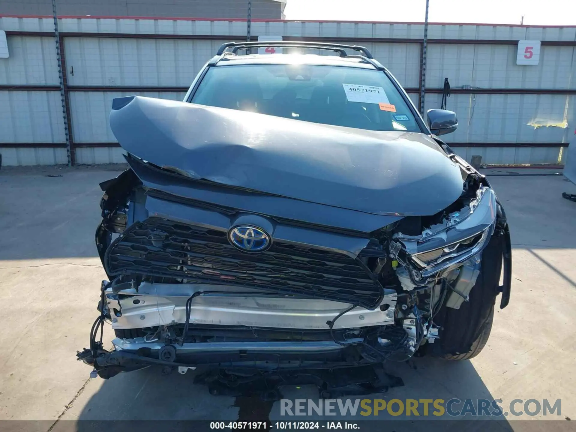 6 Photograph of a damaged car 2T3RWRFV8MW116416 TOYOTA RAV4 HYBRID 2021