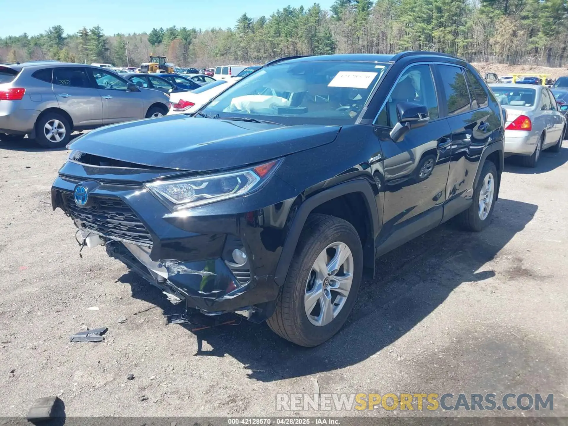 2 Photograph of a damaged car 2T3RWRFV8MW116772 TOYOTA RAV4 HYBRID 2021