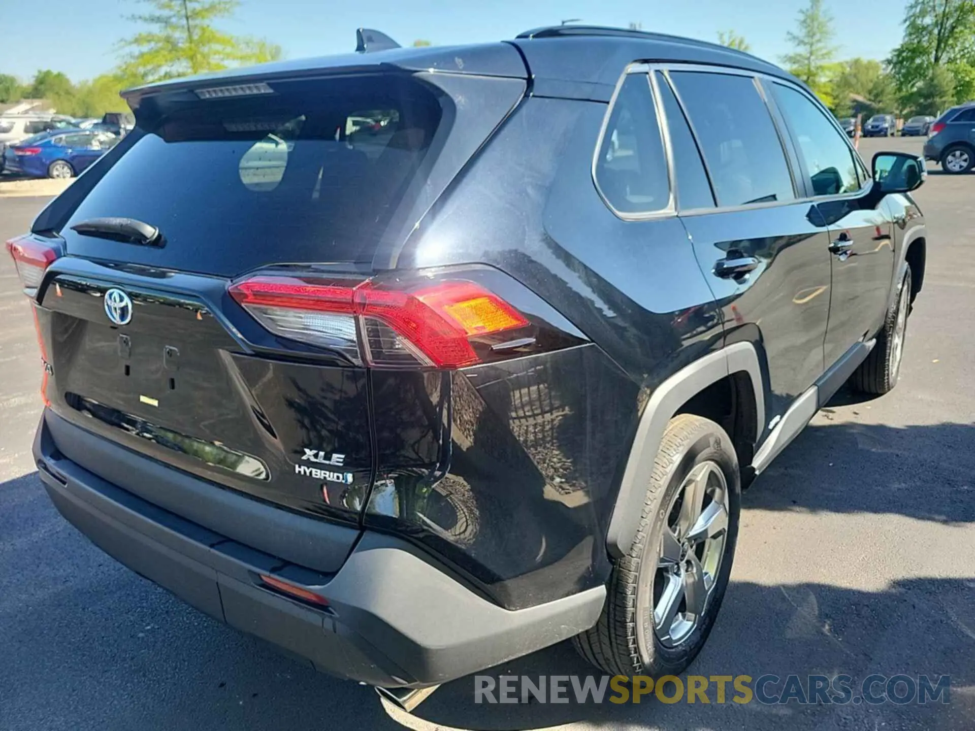 9 Photograph of a damaged car 4T3B6RFV3MU034076 TOYOTA RAV4 HYBRID 2021